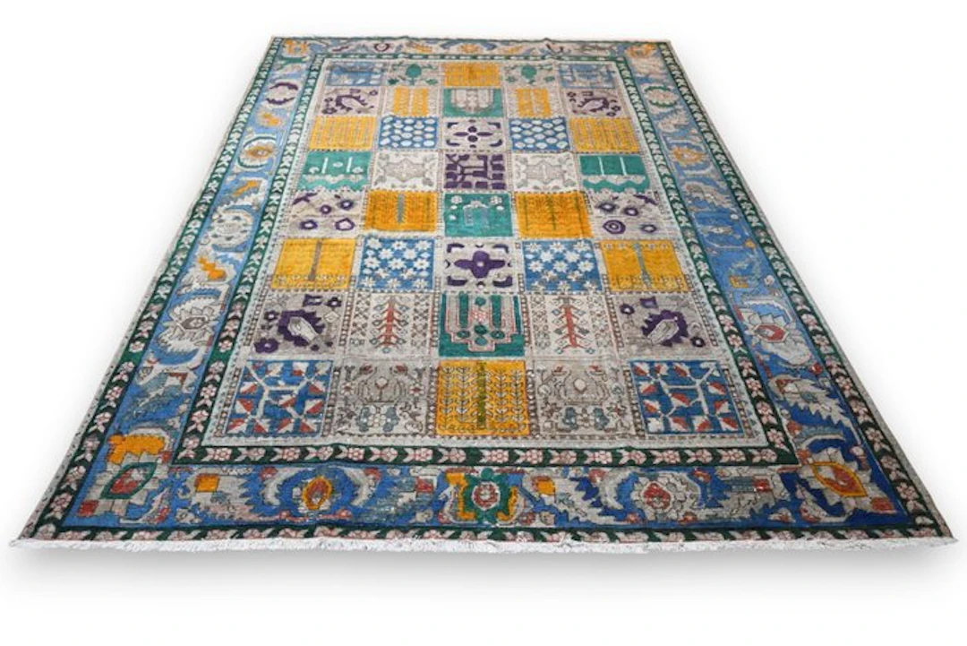 Vintage Tile design - Rug - 285 cm - 210 cm - with certificate
