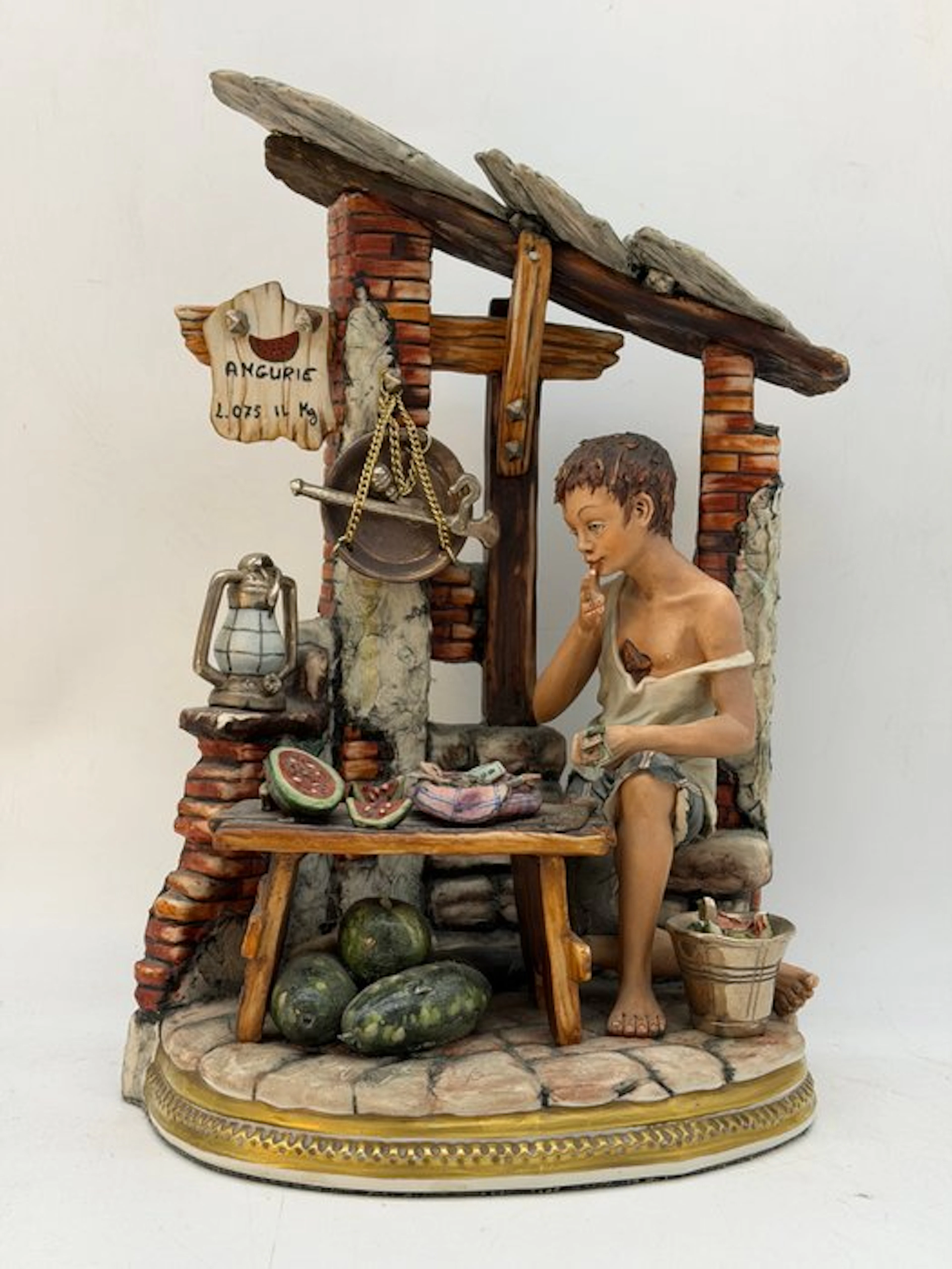 Capodimonte - Porcellane Fabris - Sculpture - 38 cm - Biscuit porcelain