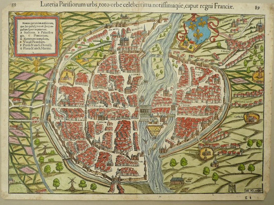 Europe - France / Paris; Sebastiaan Münster - Lutetia...