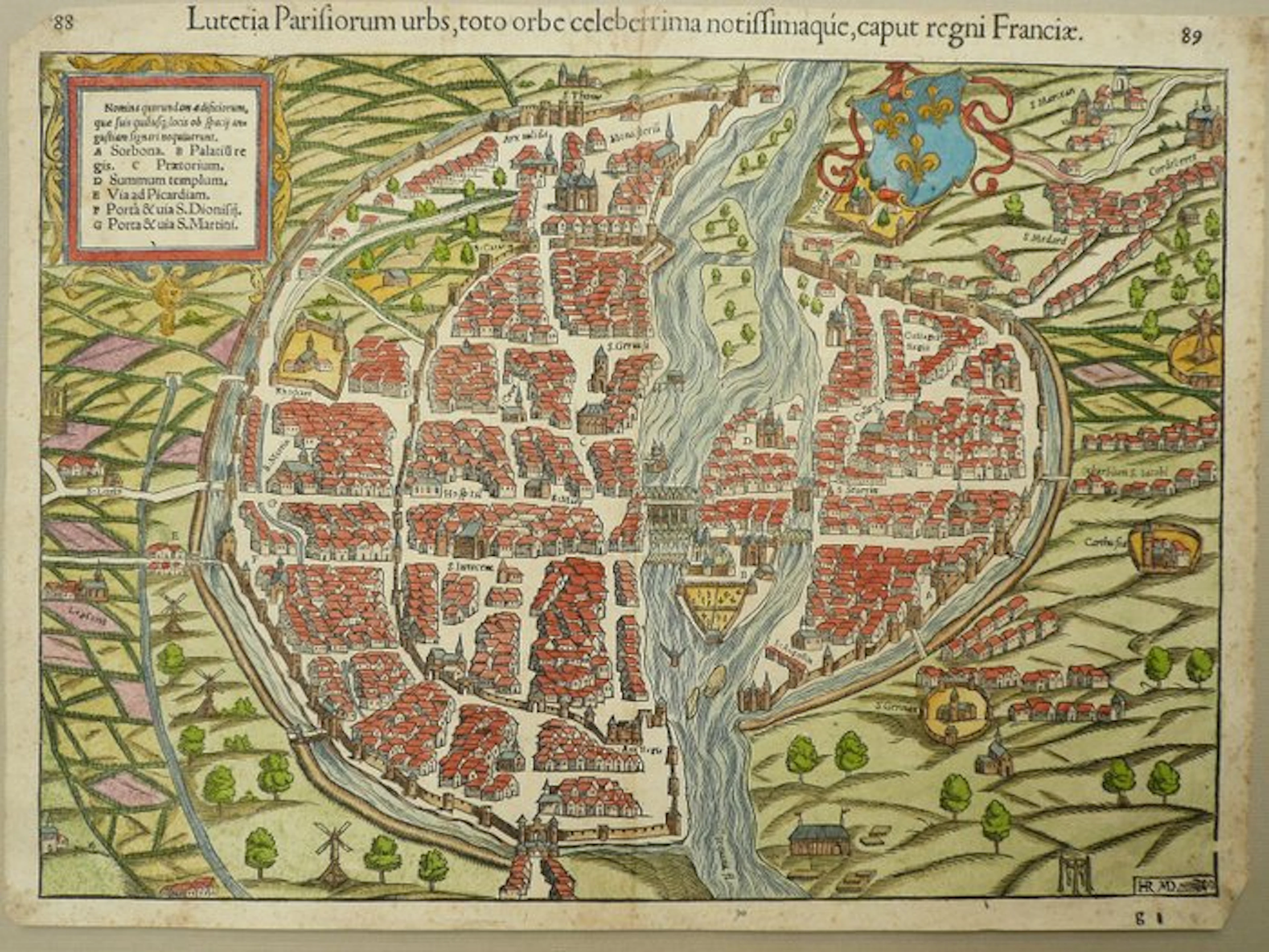 Europe - France / Paris; Sebastiaan Münster - Lutetia...