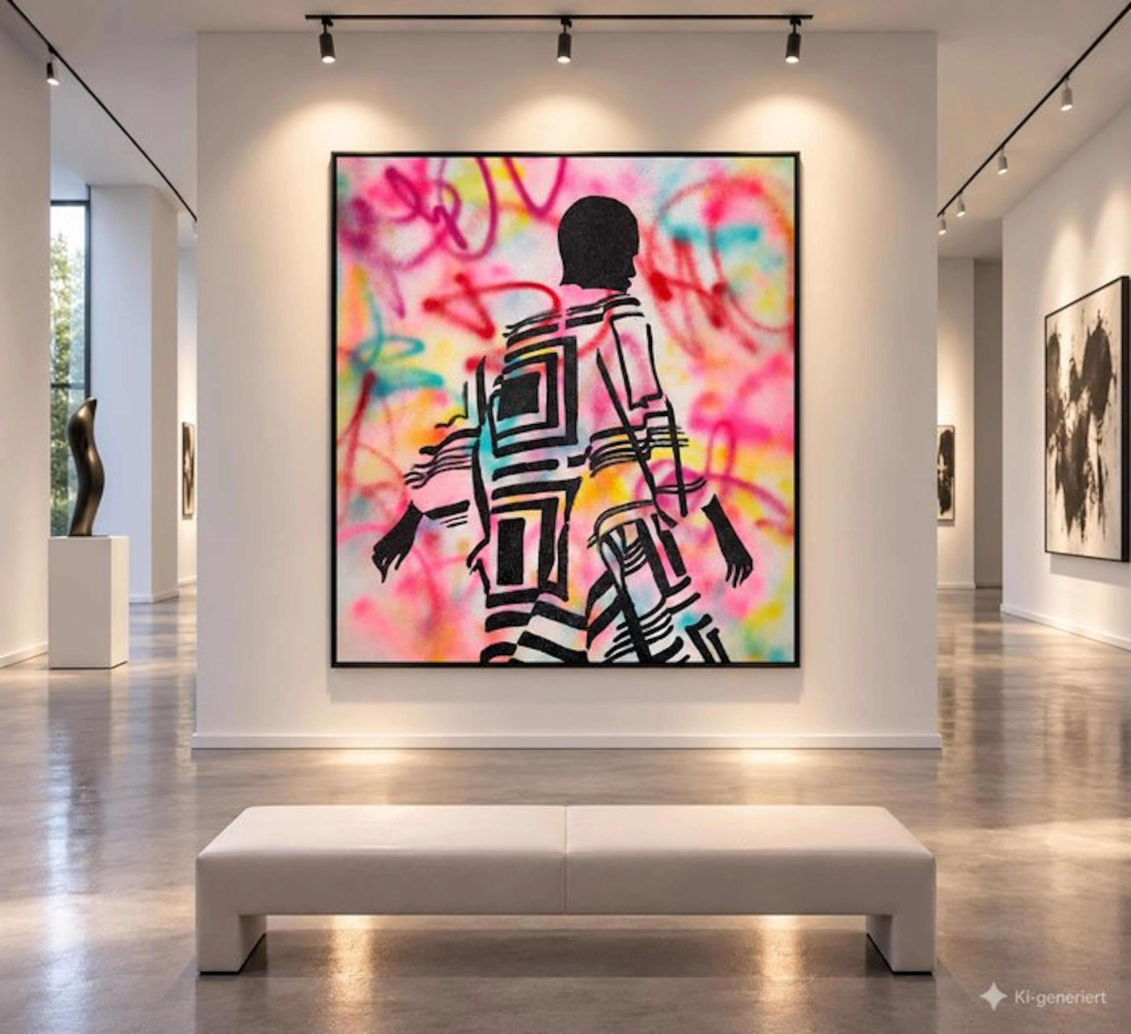 Timo Wedell - Colorful Dune Walker - XL - Street Pop Art