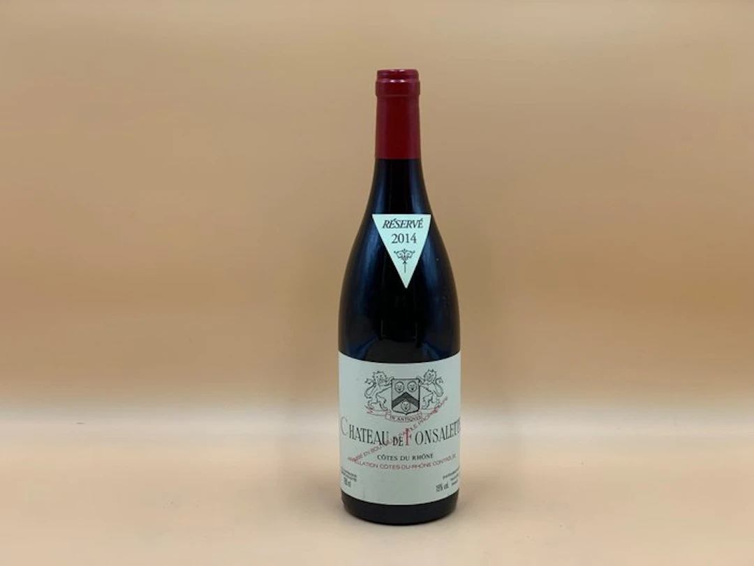 2014 Château de Fonsalette Rouge - Cotes du Rhone - 1 Bottle (0.75L)