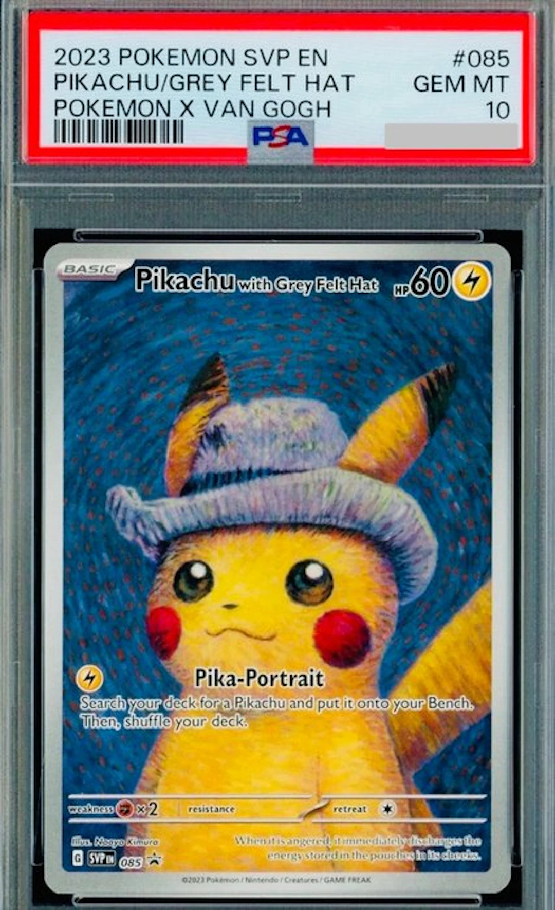 1 Graded card - PSA 10 - Graded card with graded signature