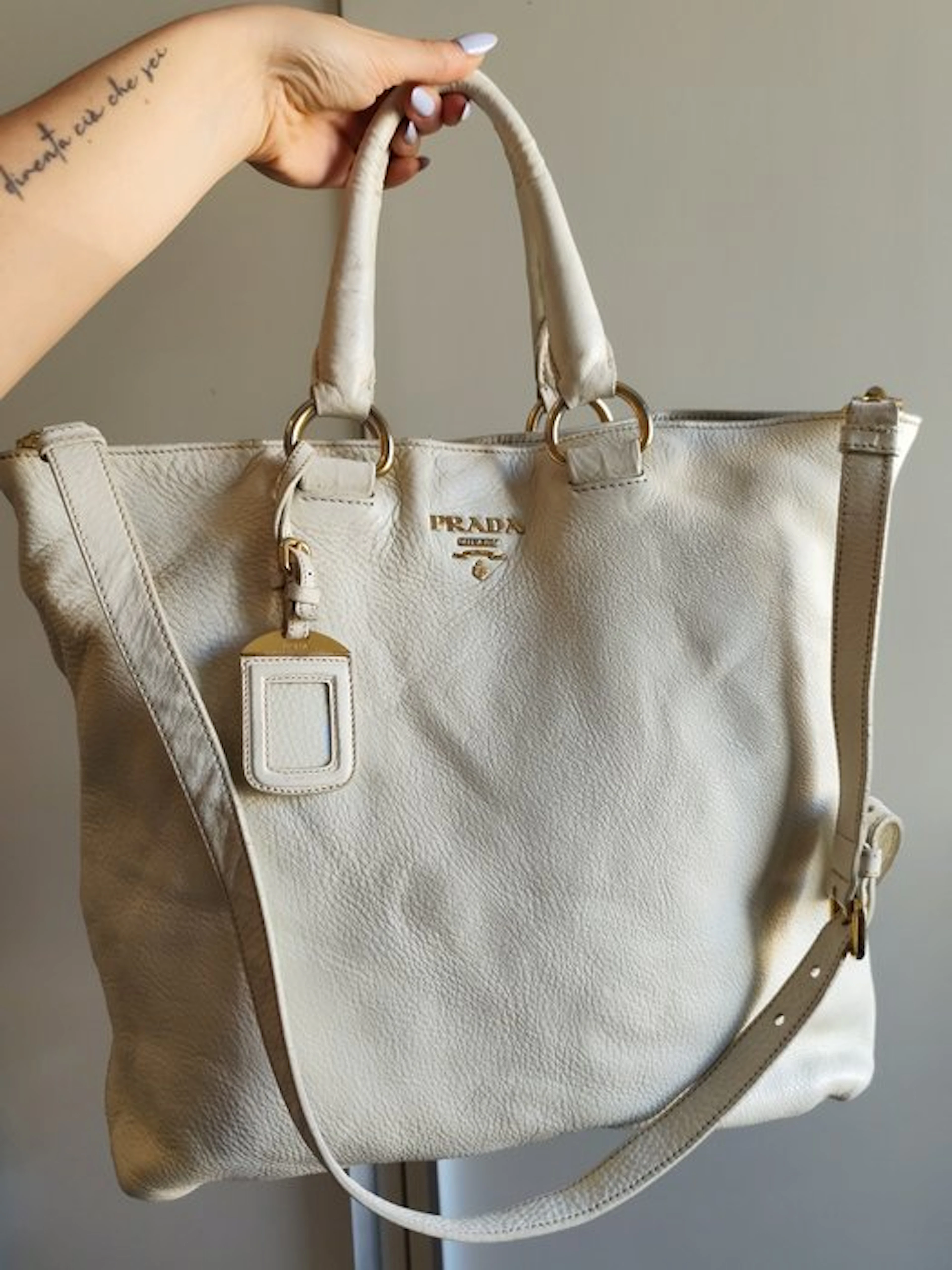 Prada - Vitello Daino - Tote bag