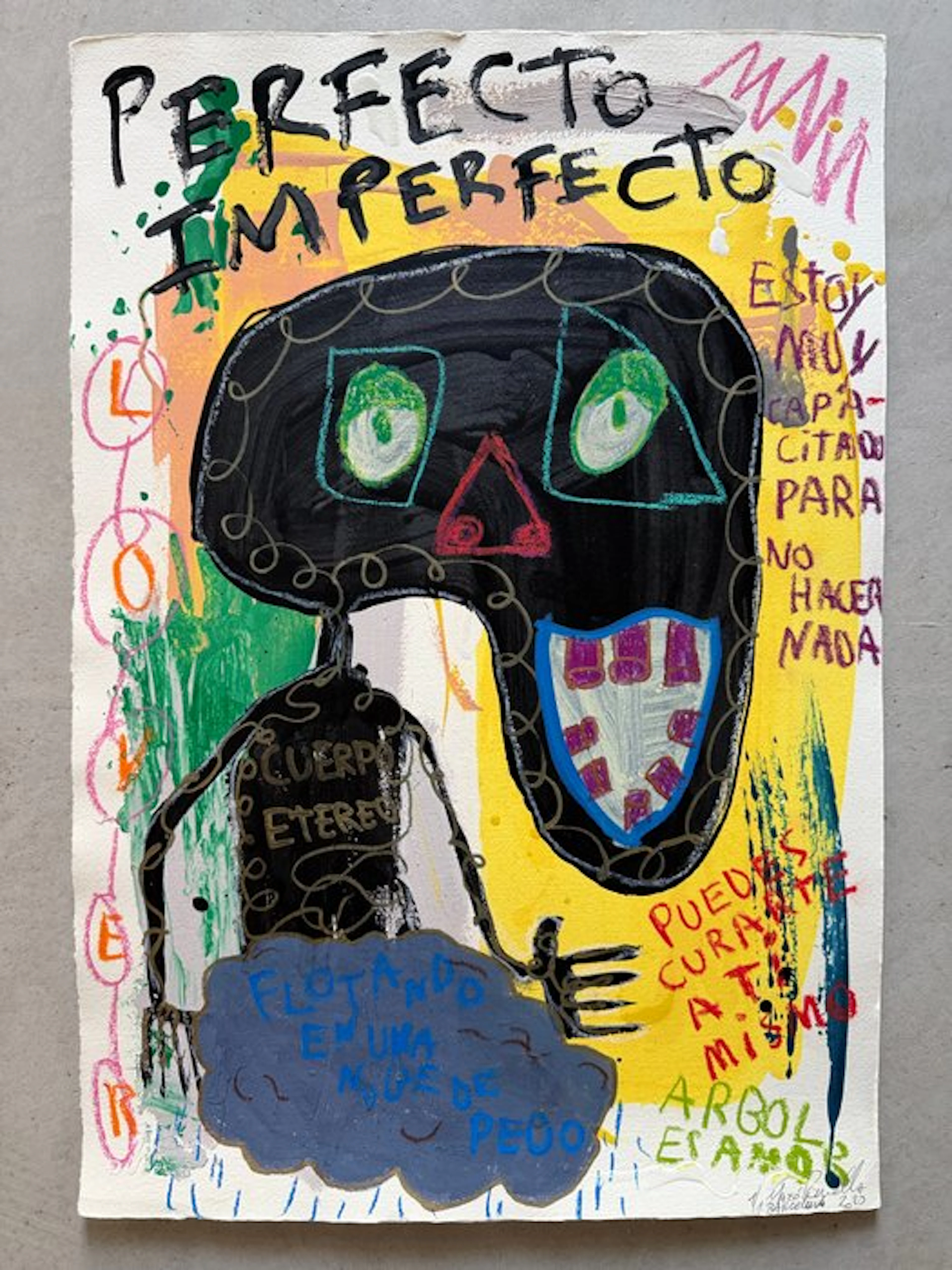 Maxo Renella - Perfecto Imperfectl (handfinished unique 1/1)