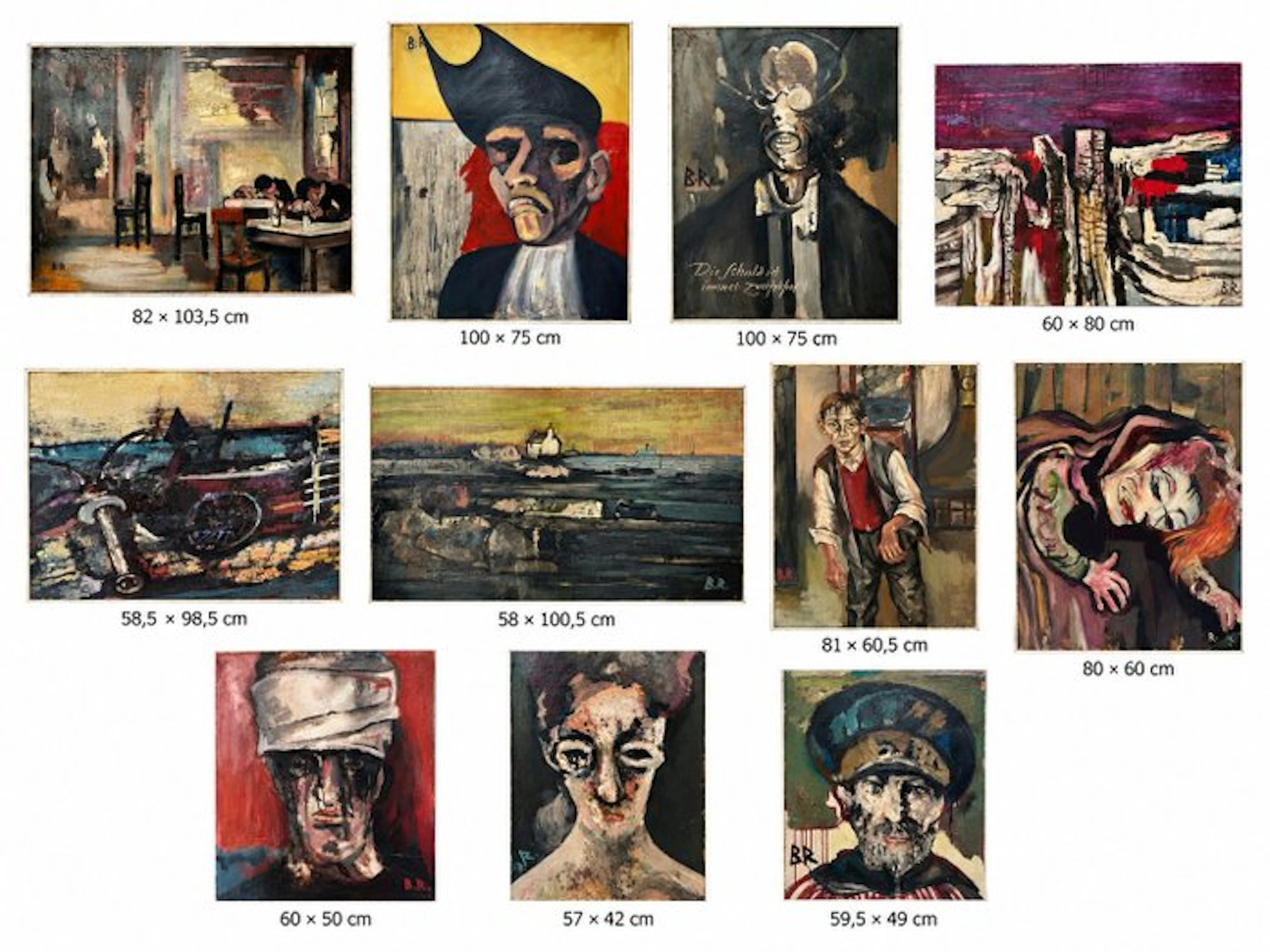 Bruno Reinbacher (1913-1993) - Konvolut von 11 Gemälden