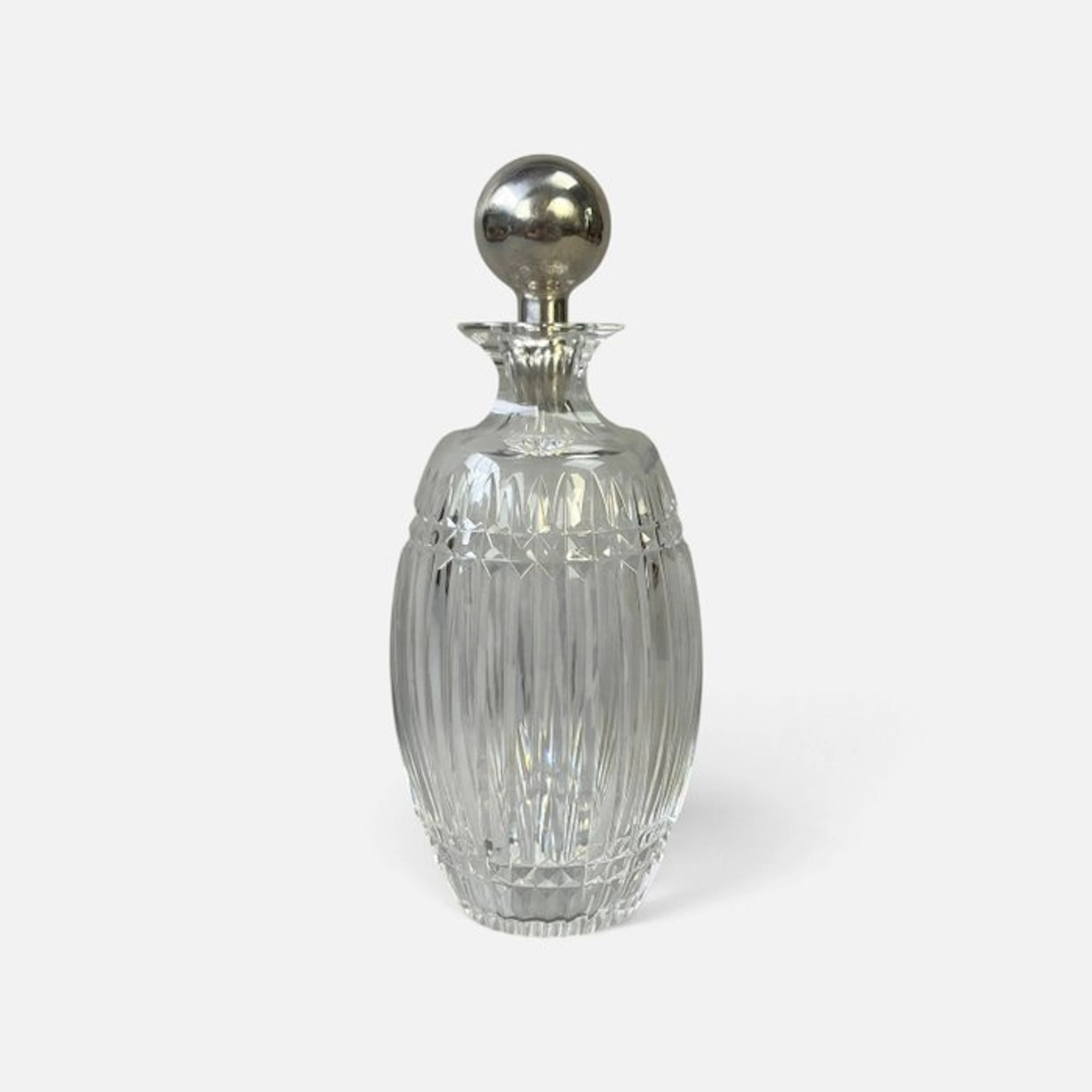 Decanter - Royal Brierley - Crystal decanter with...
