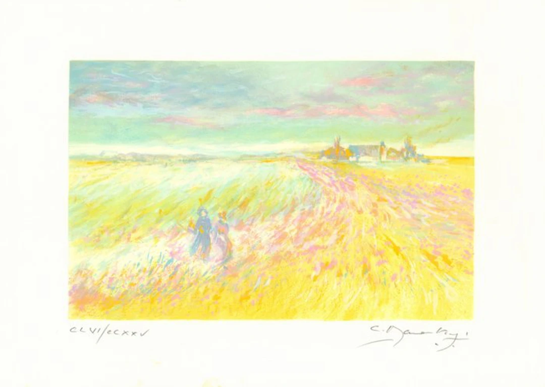 Claude Manoukian (1936) - Promenade en campagne