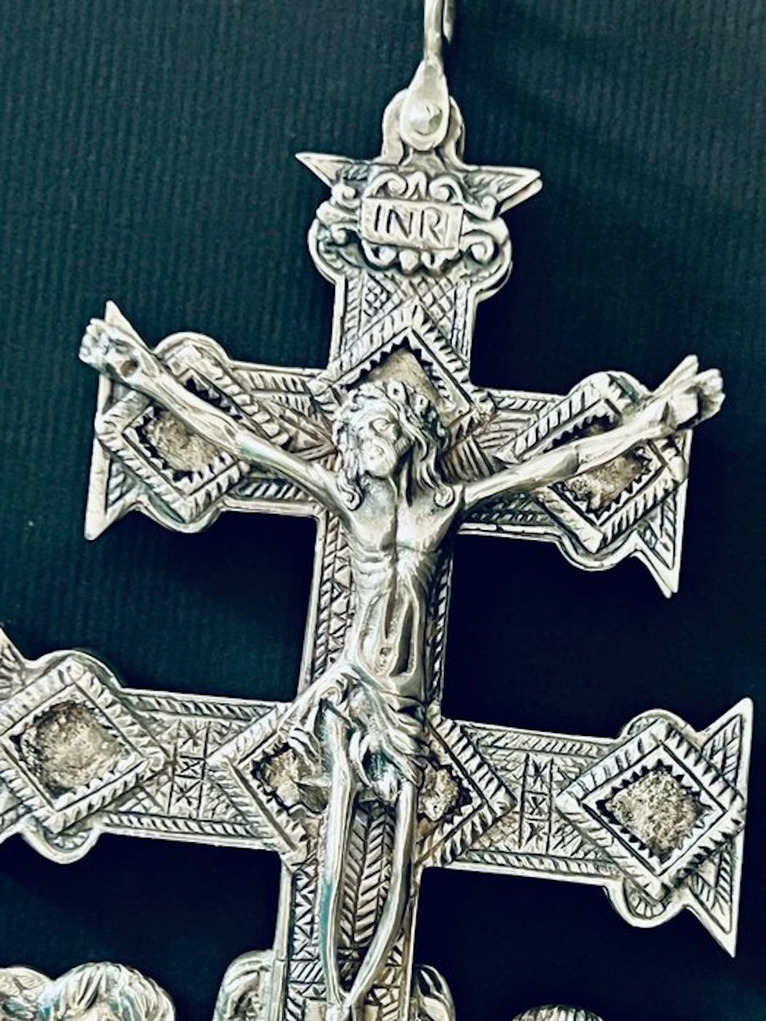 Reliquary - Silver - 1750-1800 - Croix de Caravaca - 18th century