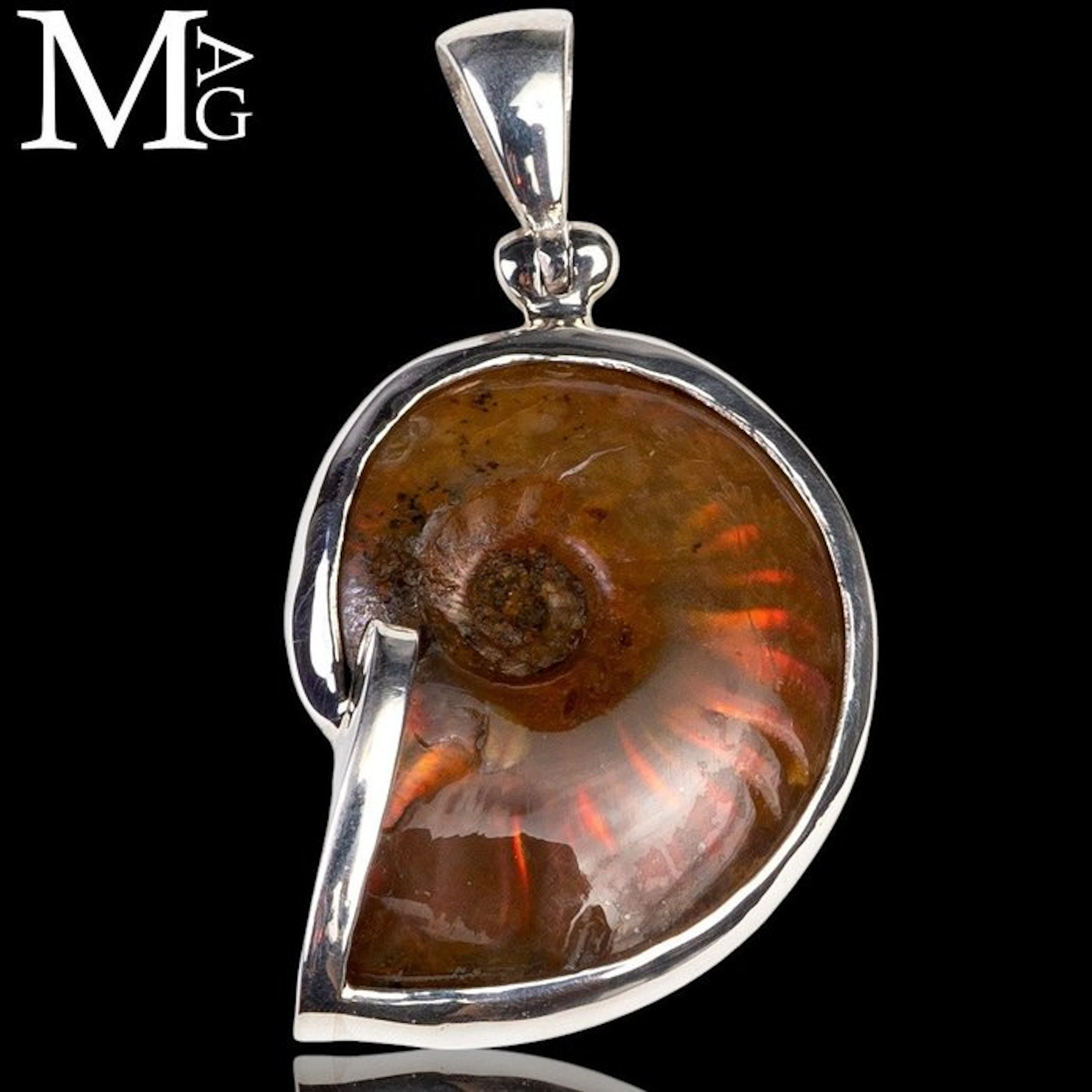 Jurassic Jewellery Sterling Silver Pendant with...