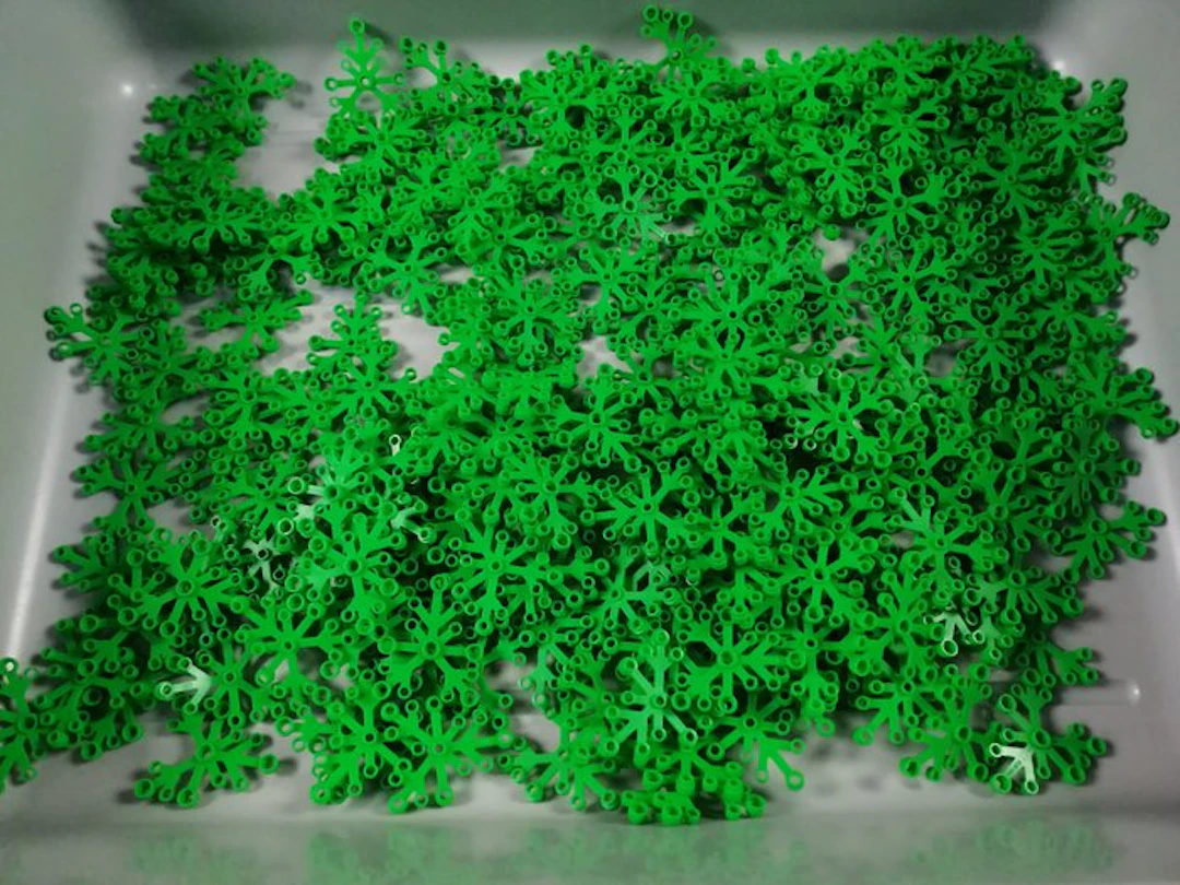 LEGO - Dieren - Partij van 250 planten heldergroen (Bright) - 2010-2020