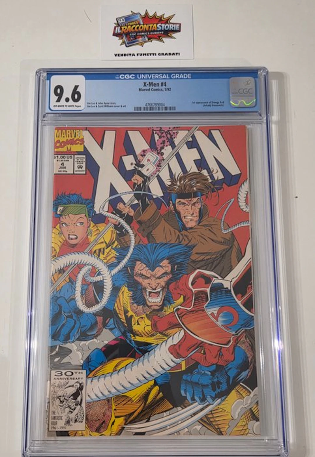X-Men 4 - X-Men #4 - 1 Graded comic - First edition - 1992/1992 - CGC 9.6