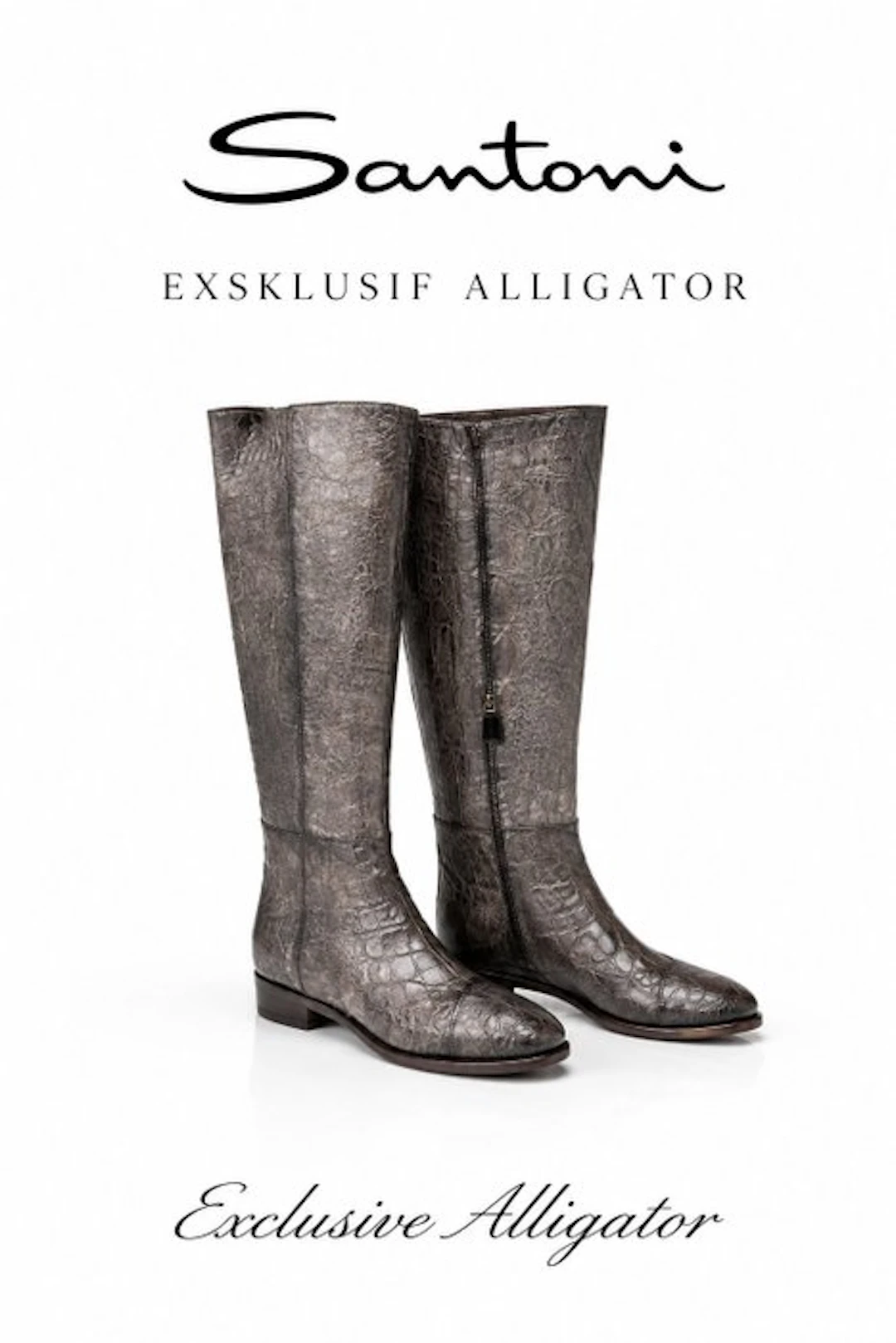 Santoni - Boots - Size: EU 41 - New in box