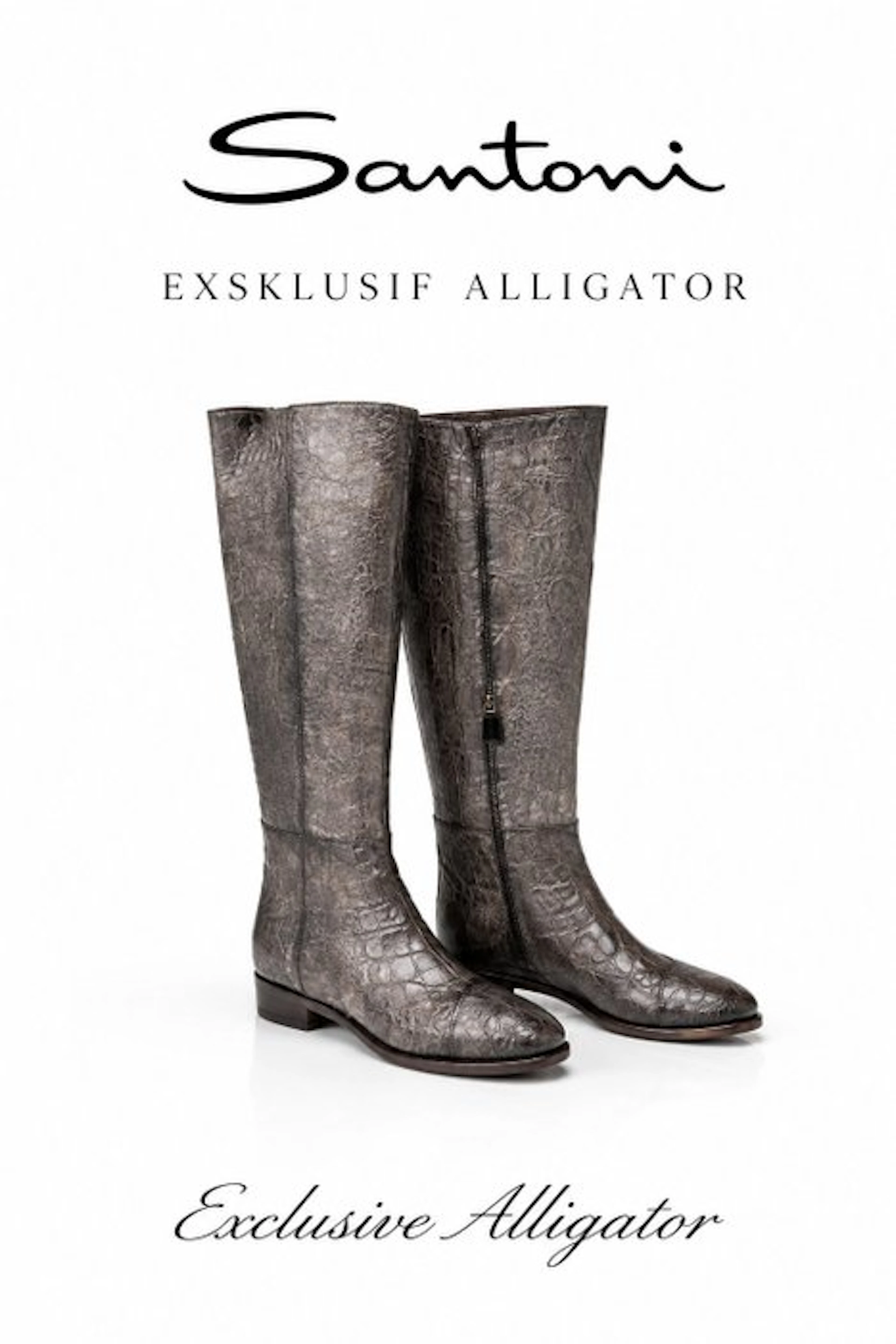 Santoni - Boots - Size: EU 41 - New in box