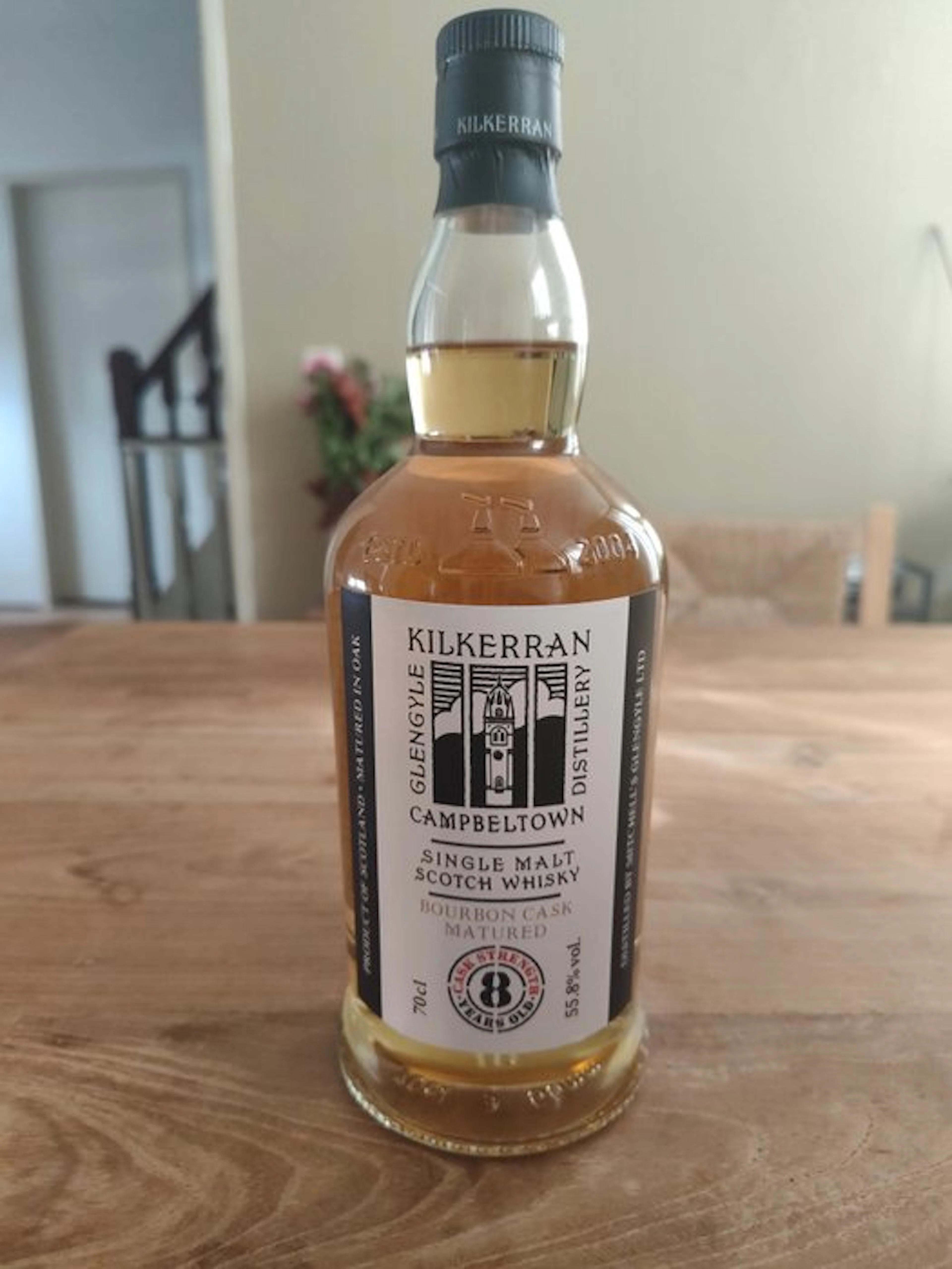 Kilkerran 8 years old Bourbon Cask Matured - Cask Strength - b. 2022 - 70cl