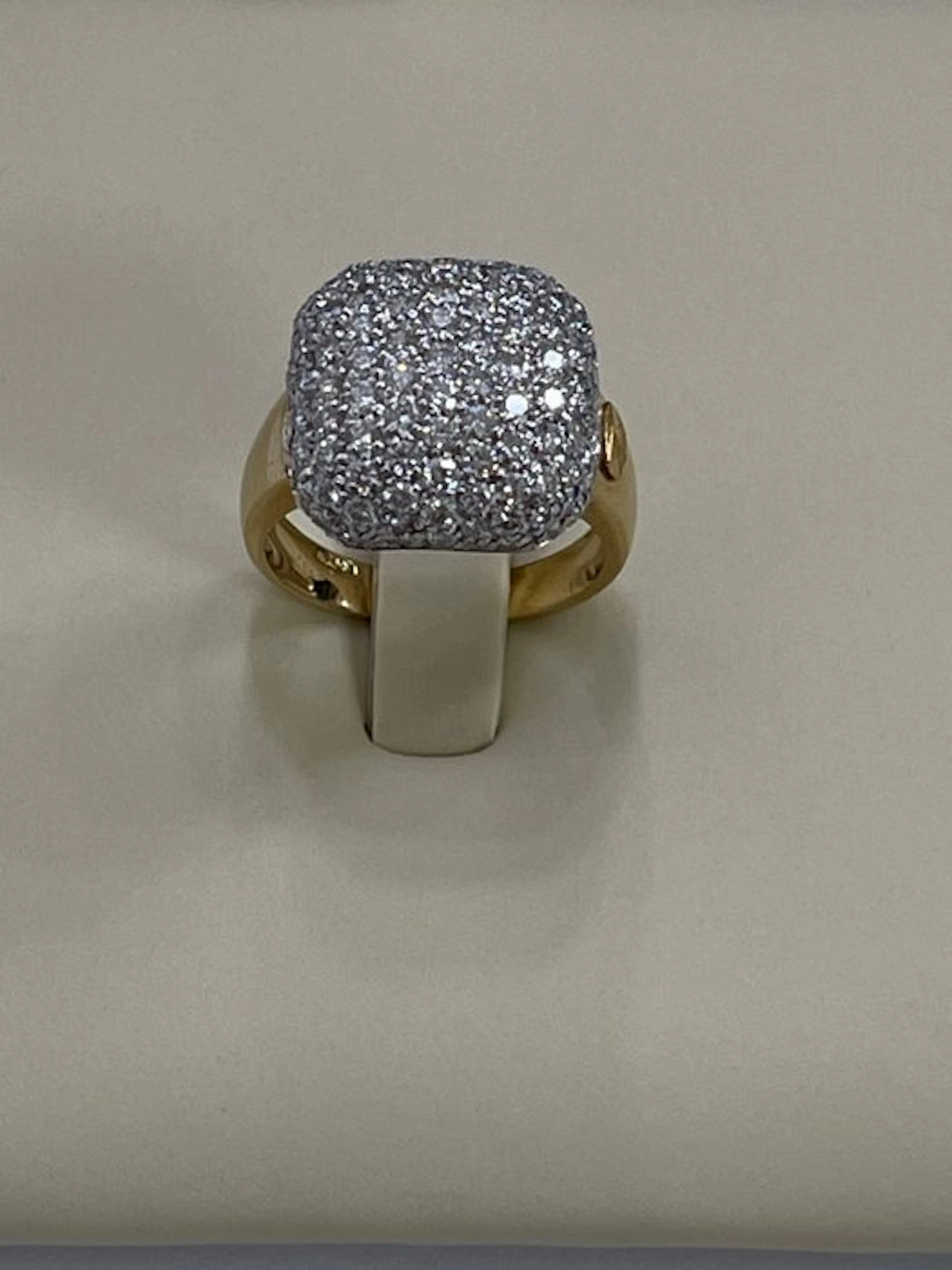 Recarlo - Ring - 18 kt. Yellow gold Diamond (Natural) - Diamond