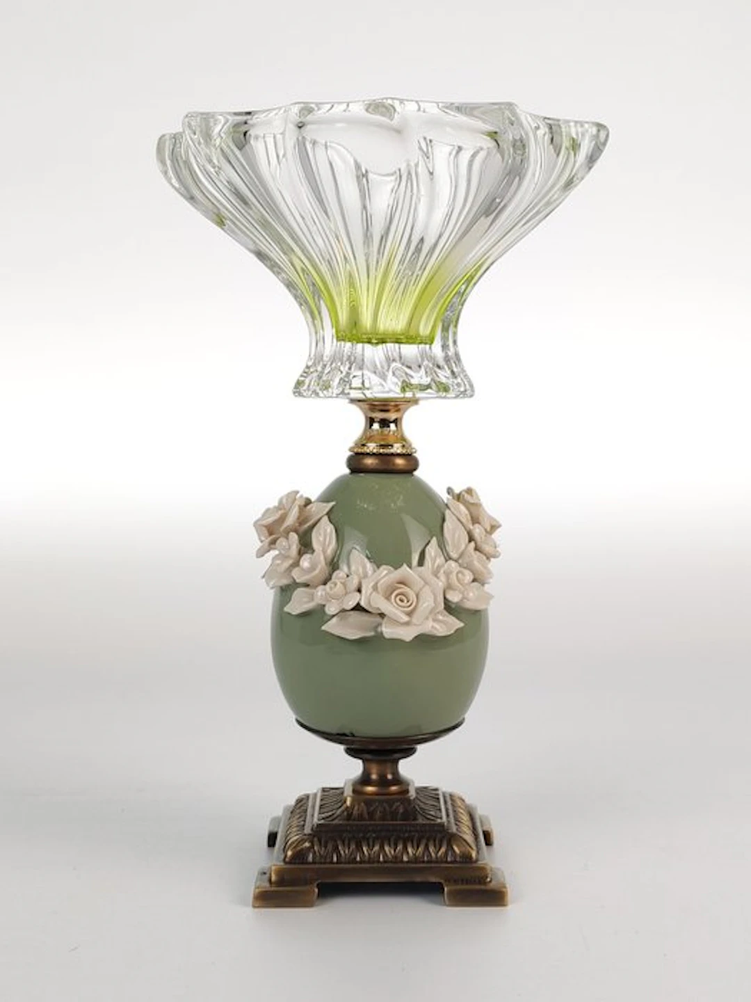 SECOLOVENTESIMO - Goblet - 24kt gold, Biscuit porcelain - Gold Standing Cup
