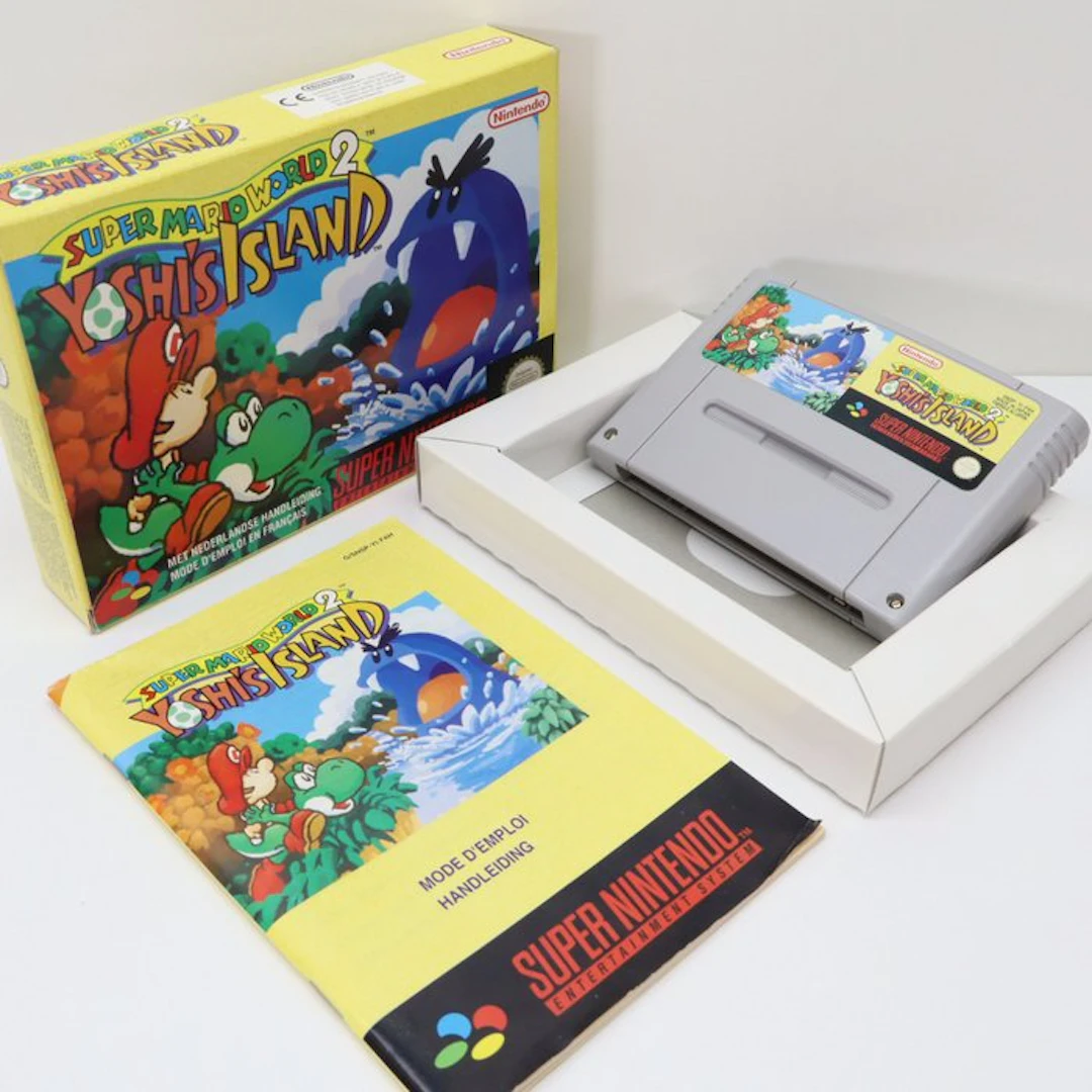 Nintendo - Snes - Super Mario World 2 Yoshi's Island...