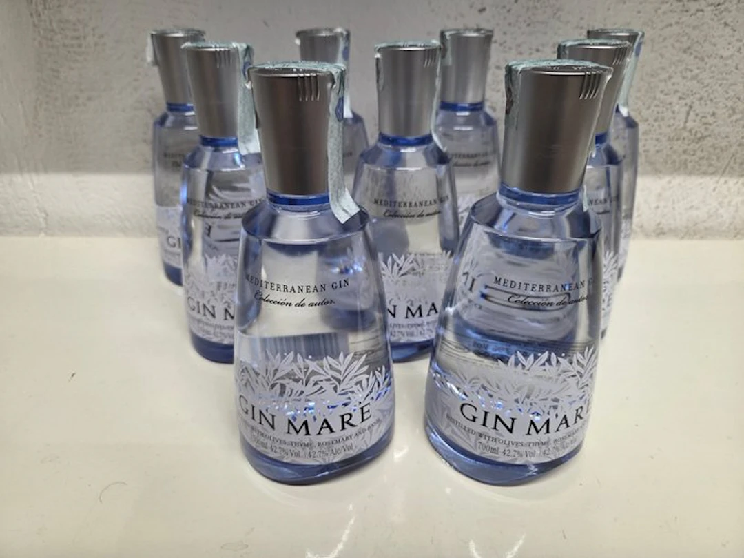 Gin Mare - Mediterranean Gin - Spanish - 70cl - 9 bottles