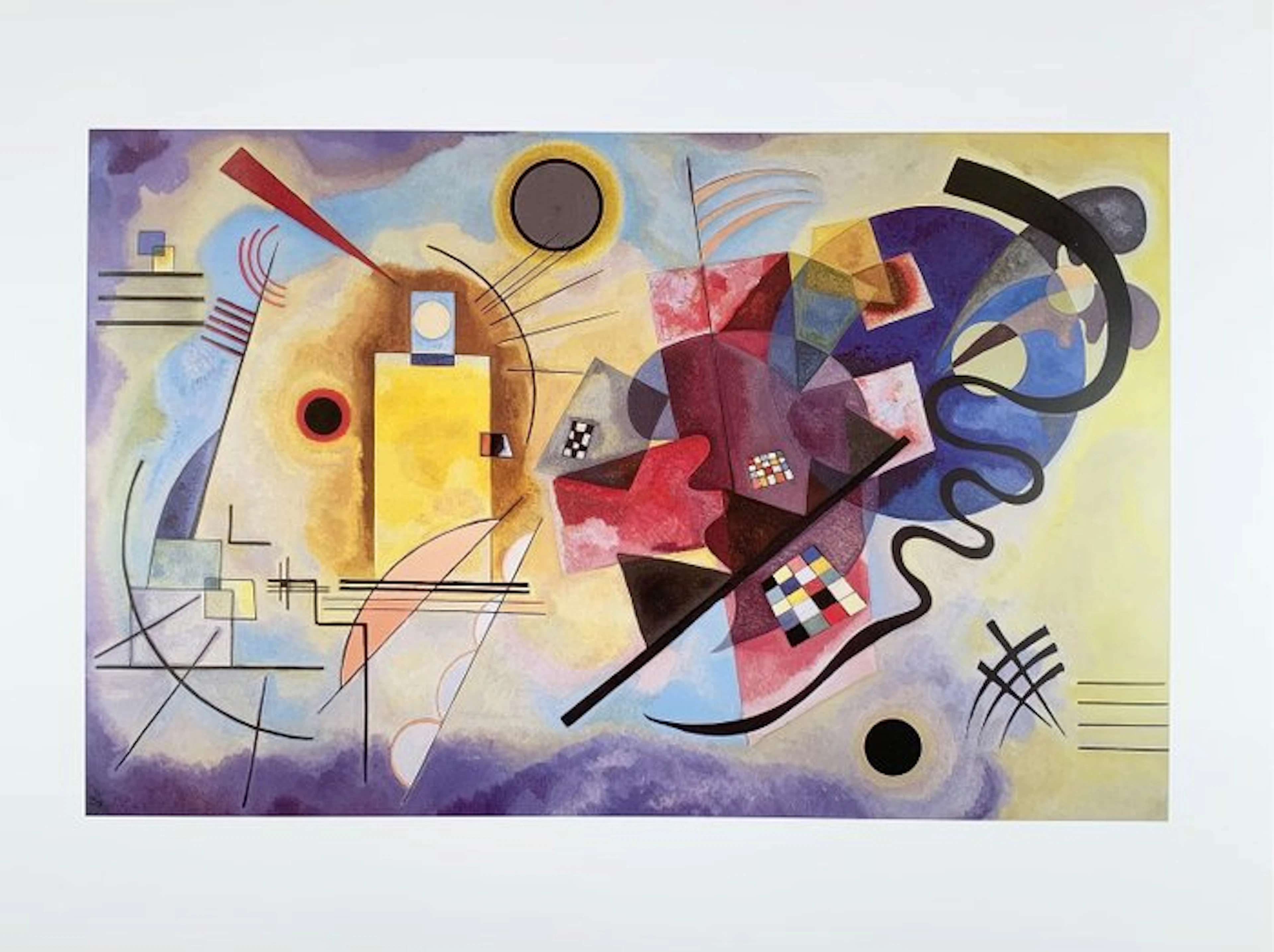 Wassily Kandinsky (1866-1944) - Yellow Red Blue - Bauhaus...