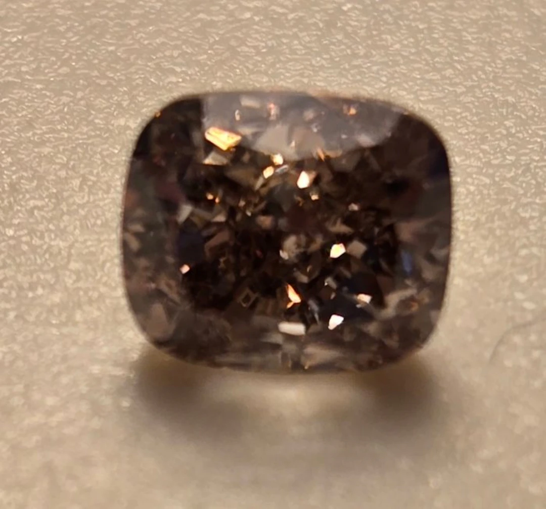 1 pcs Diamond (Natural) - 1.03 ct - Cushion - VS2...