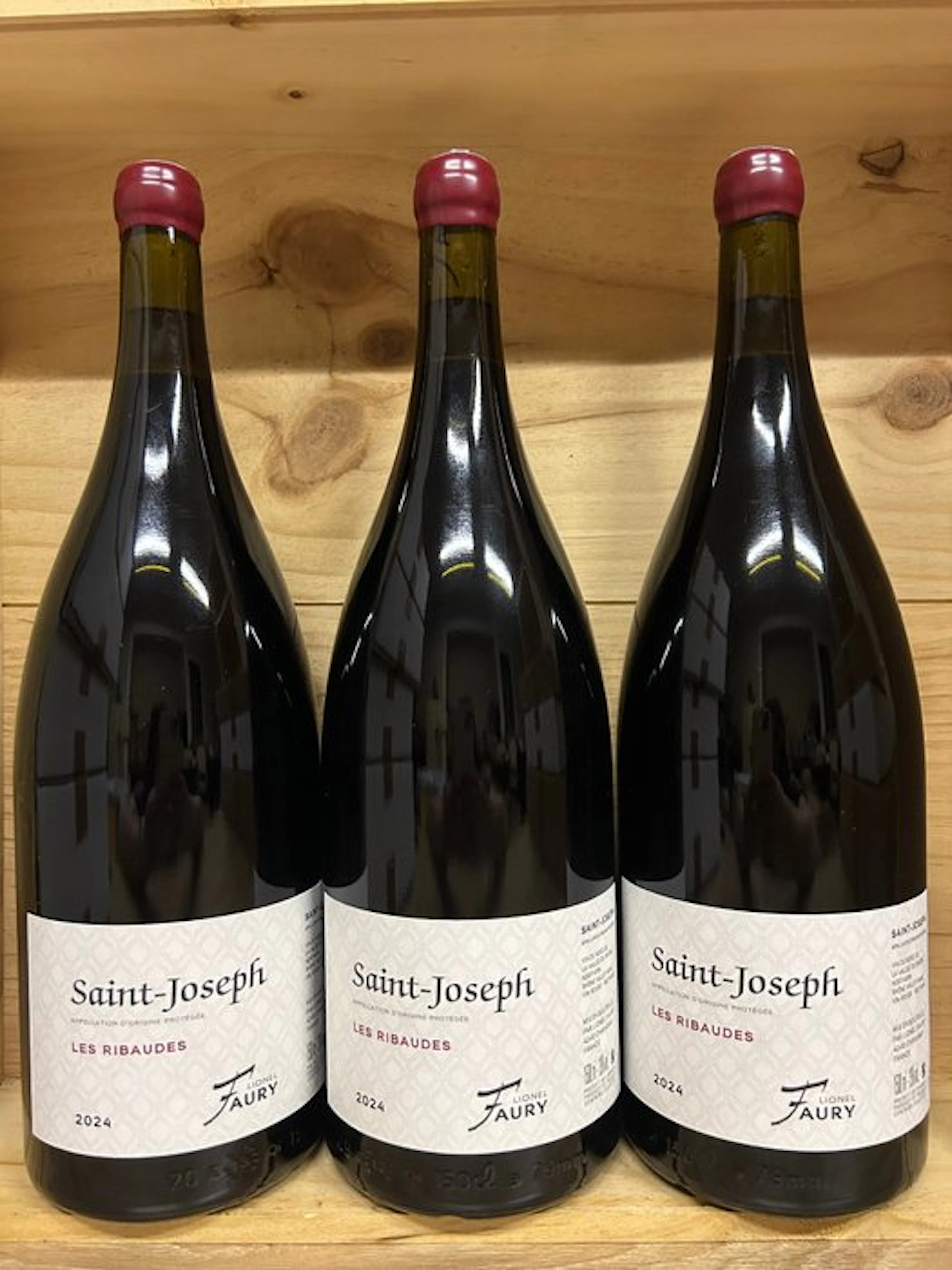 2024 Lionel Faury Les Ribaudes - Saint-Joseph - 3 Magnums (1.5L)