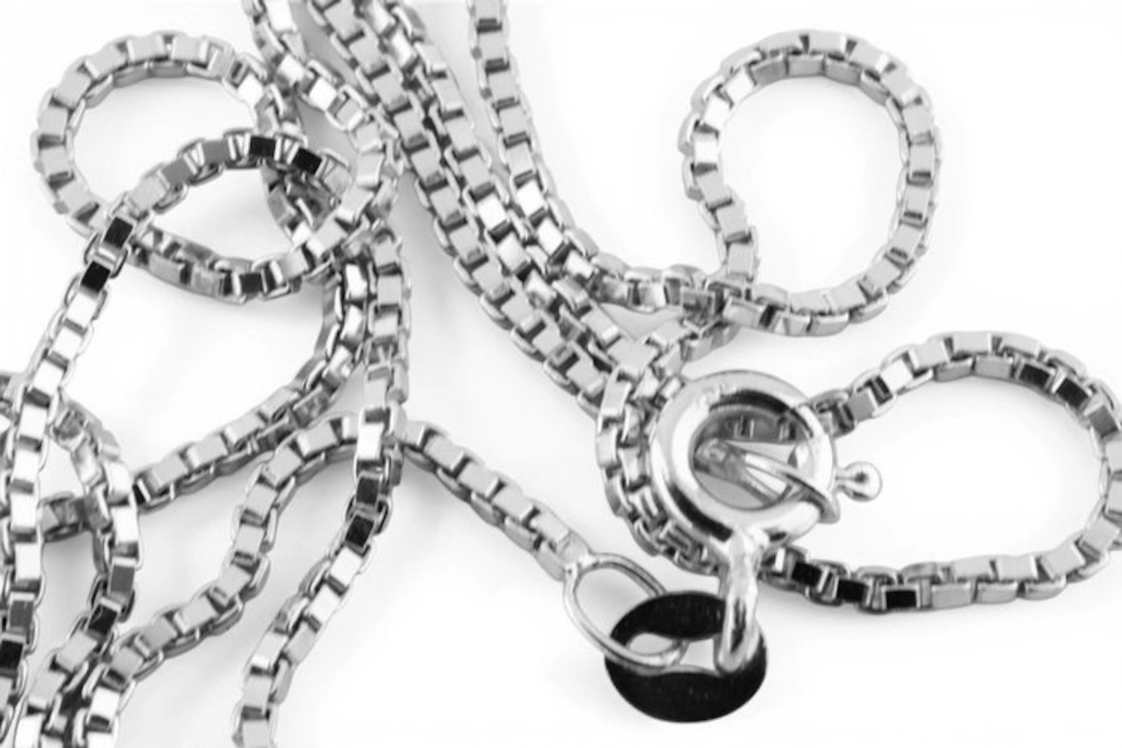 Necklace - 18 kt. White gold