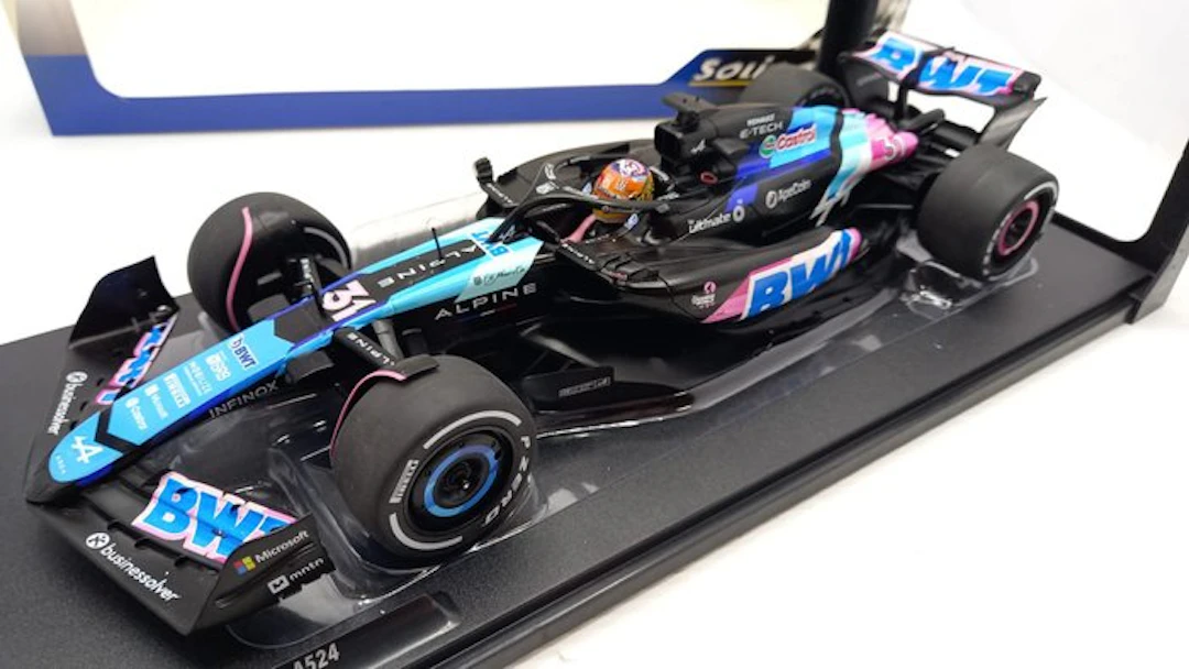 Solido 1:18 - Model car - Alpine F1 A524 E. Ocon Miami GP 2024 - (cod.L24)