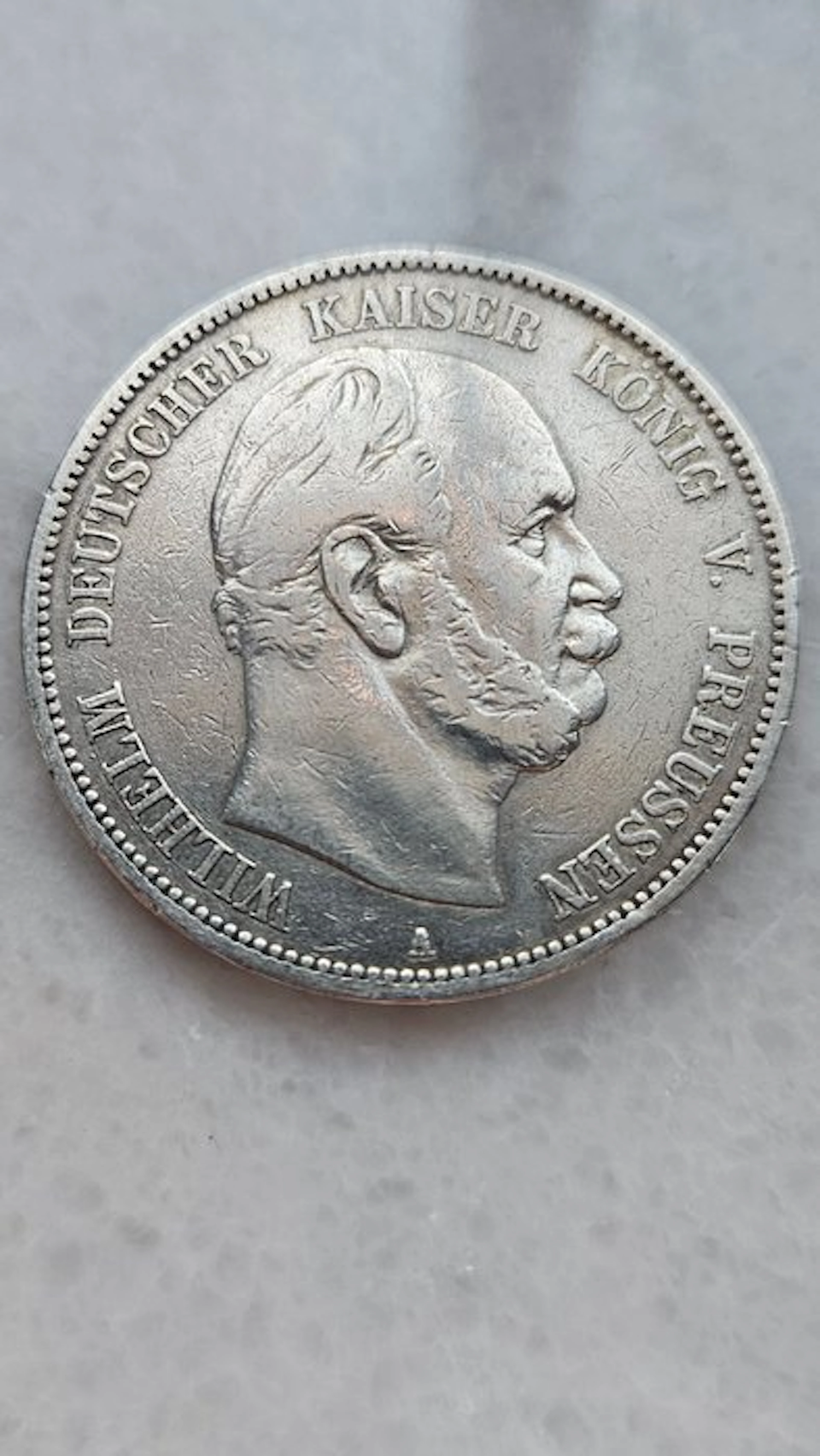 Germany, Empire 5 Mark 1876, Prussia (No reserve price)