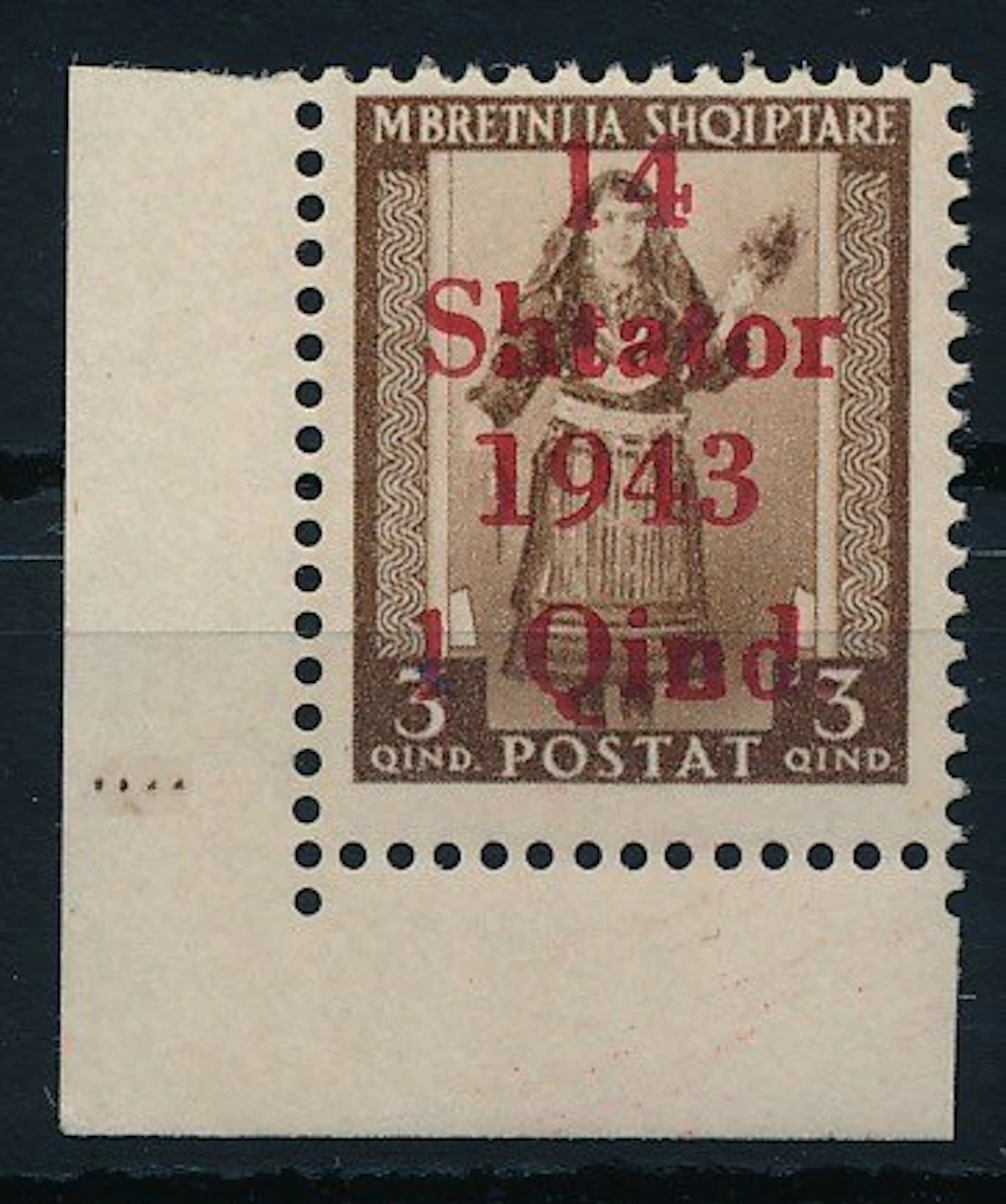 German occupation during World War II - Albania - 1943...