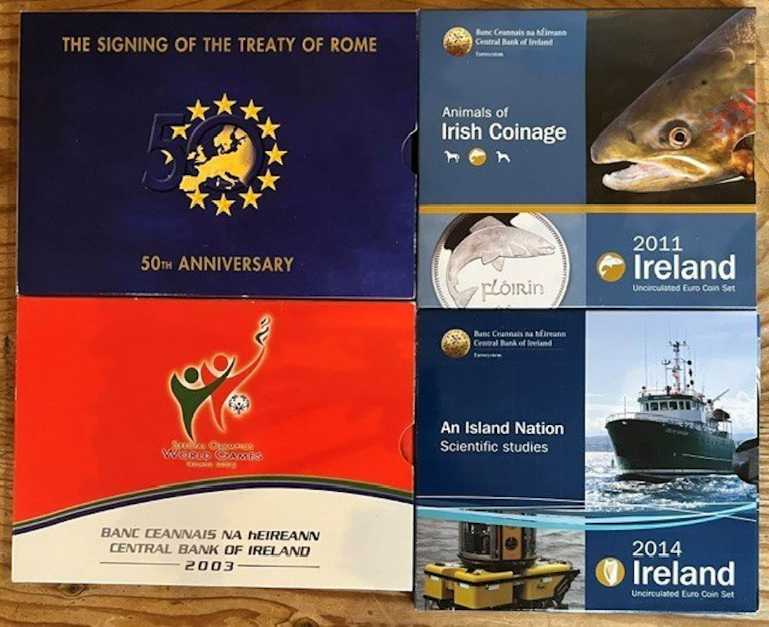 Ireland. Year Set (BU) 2003/2014 (4 sets) (No reserve price)