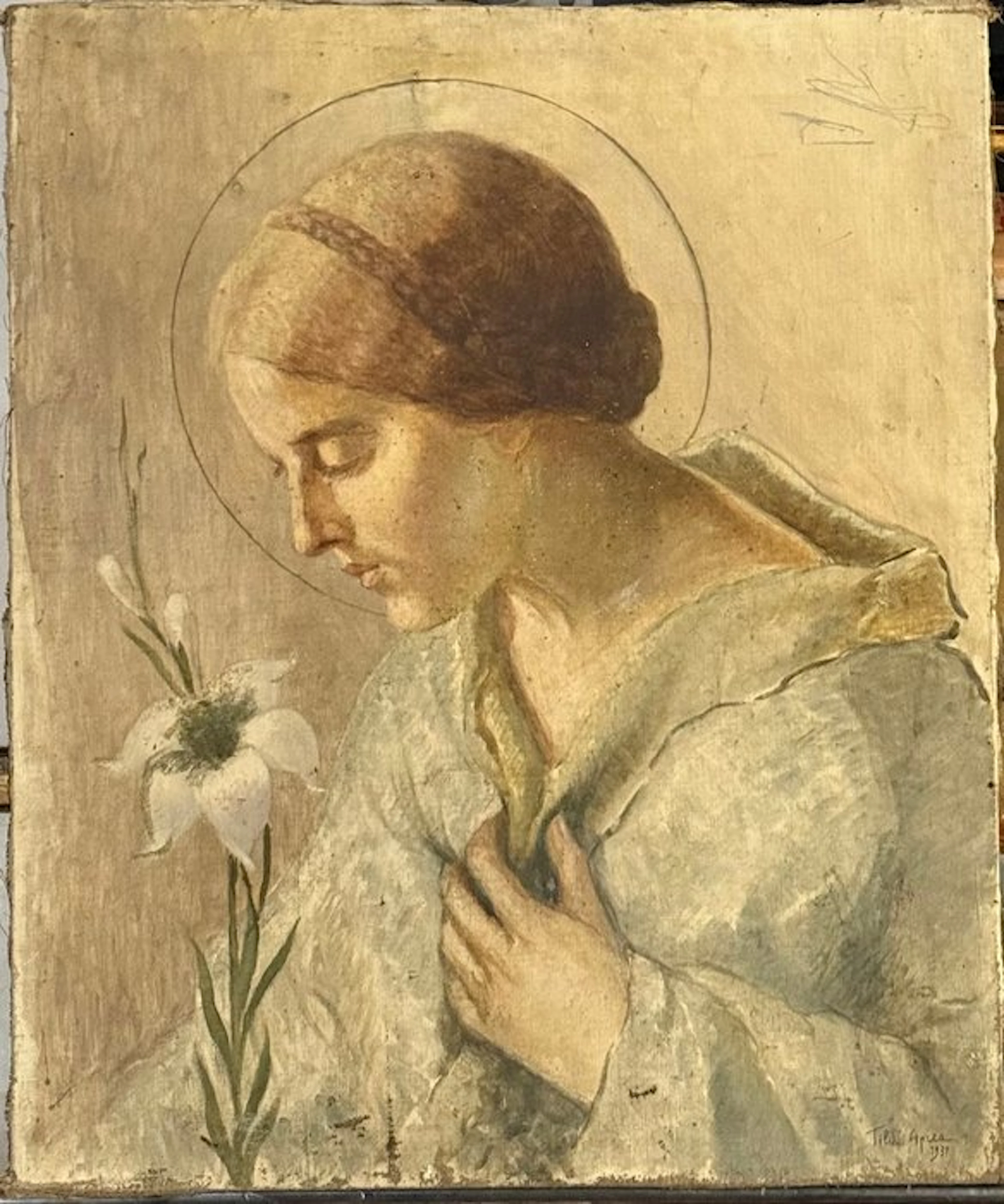 Scuola Italiana (XIX-XX) - San Gabriele Arcangelo