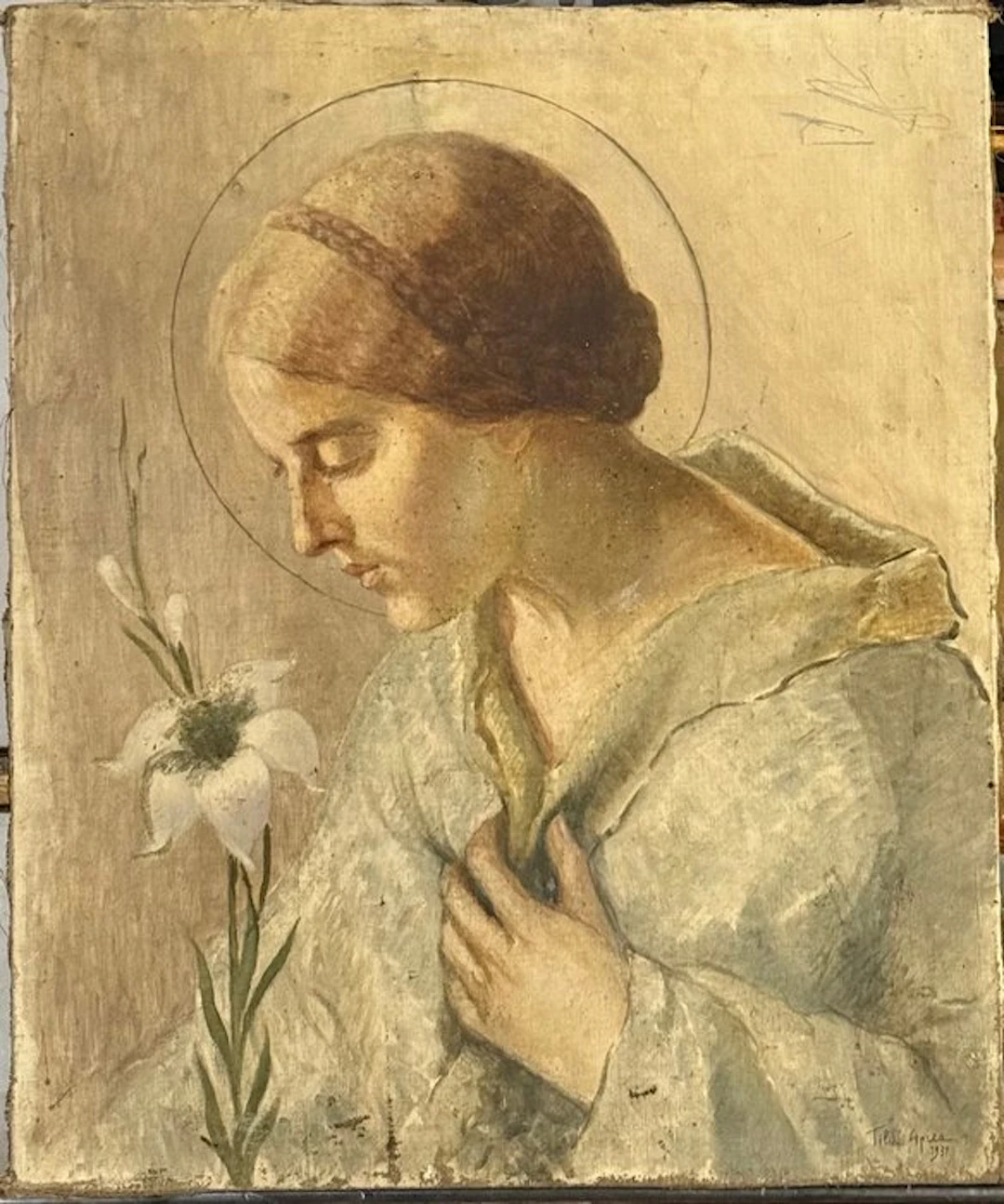 Scuola Italiana (XIX-XX) - San Gabriele Arcangelo