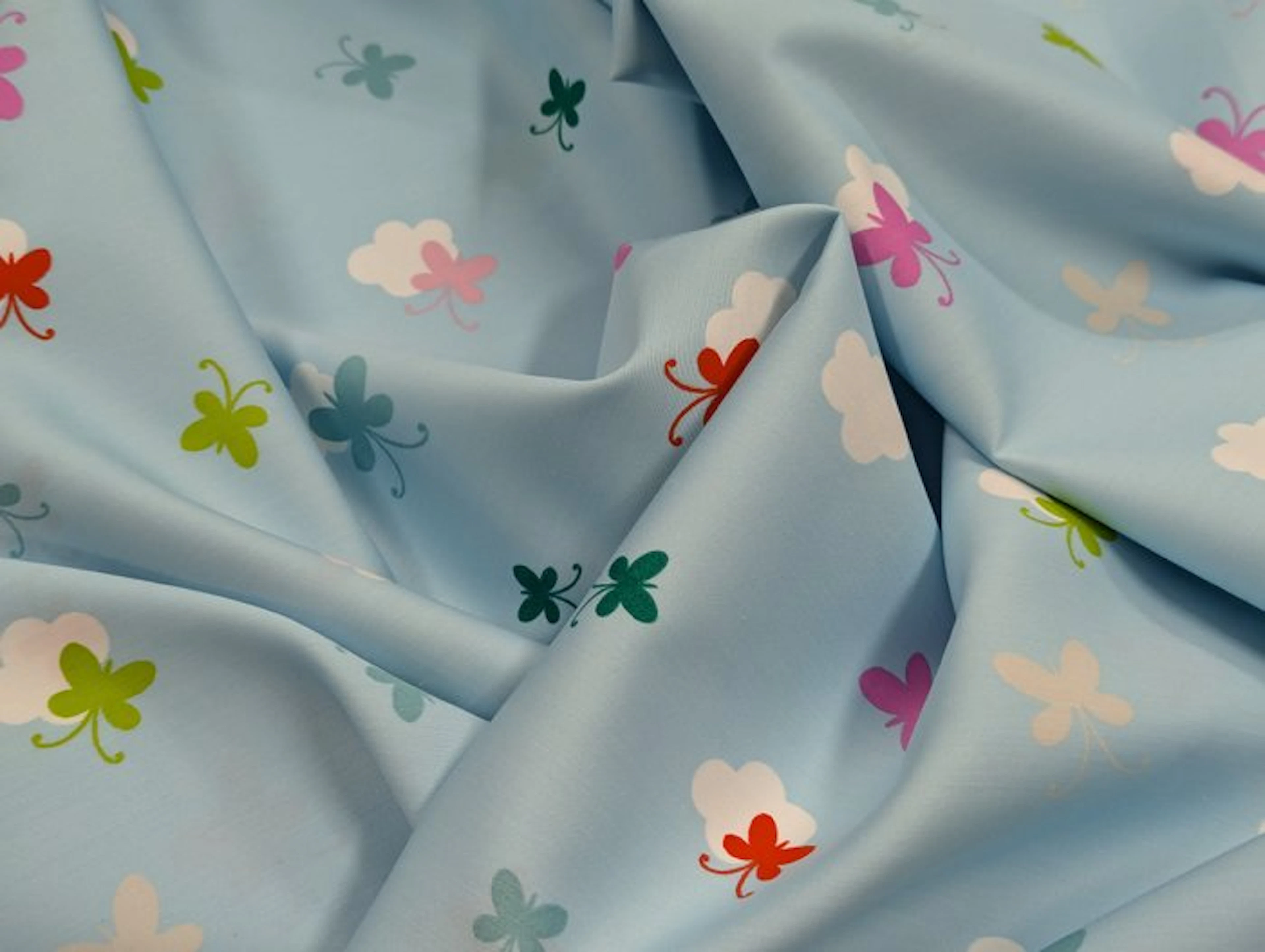 Cotone Satinato - Design Esclusivo Globe C - Textile - 300 cm - 280 cm