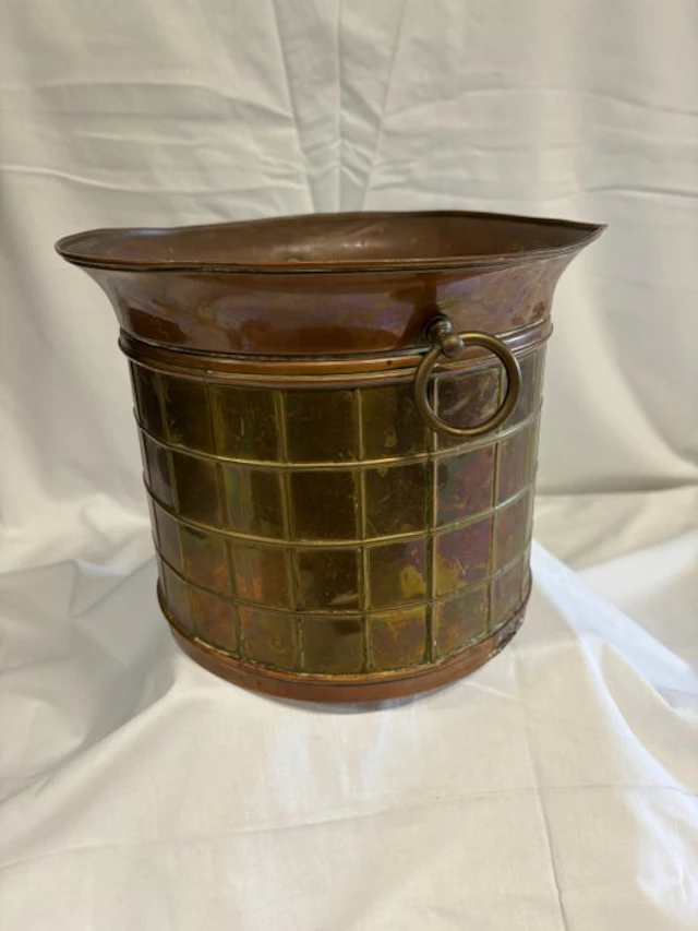Pot - Copper - Cachepot circa 1900