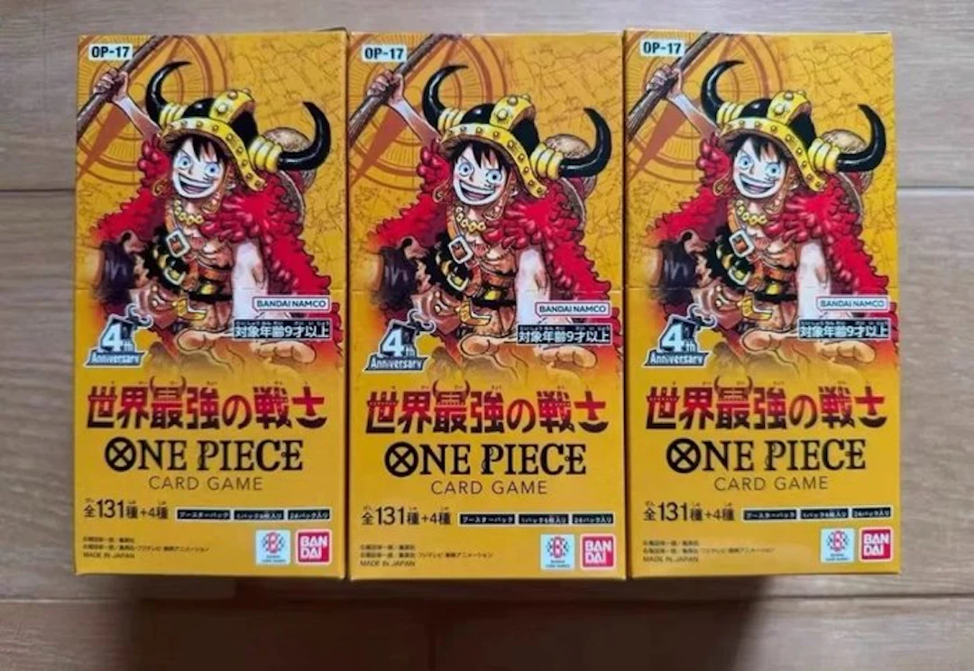 Bandai - 3 Booster box - One Piece - Double Pack Vol.12
