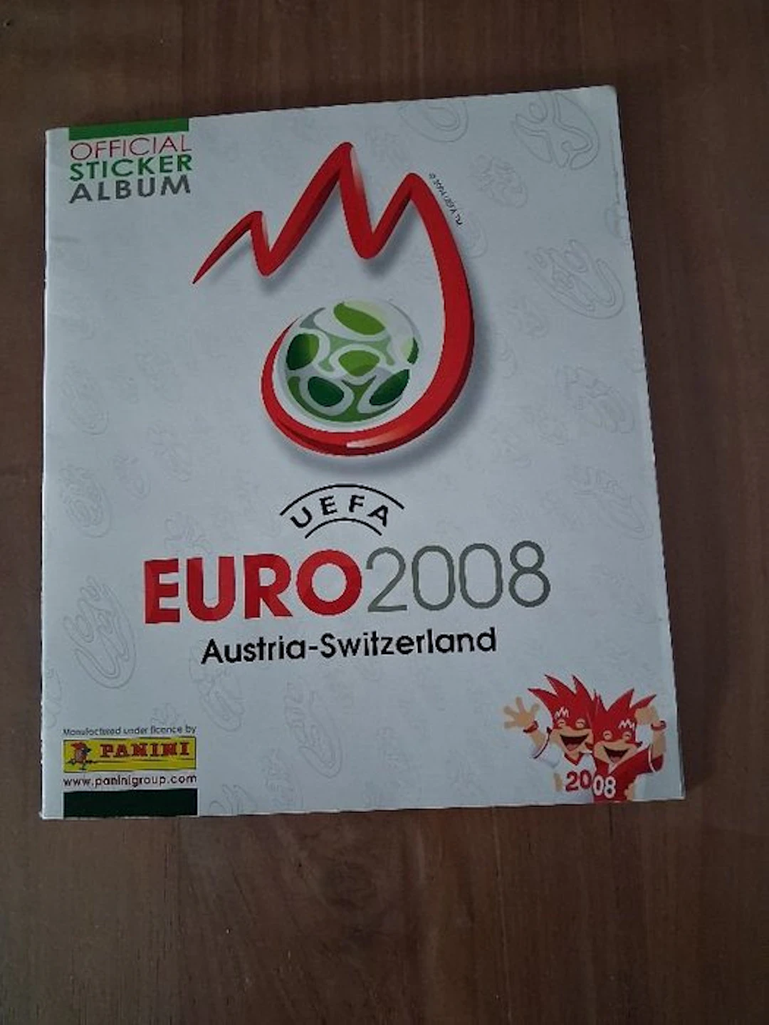 2008 Panini UEFA Euro 2008 Original edition Sticker album - Good (GD)