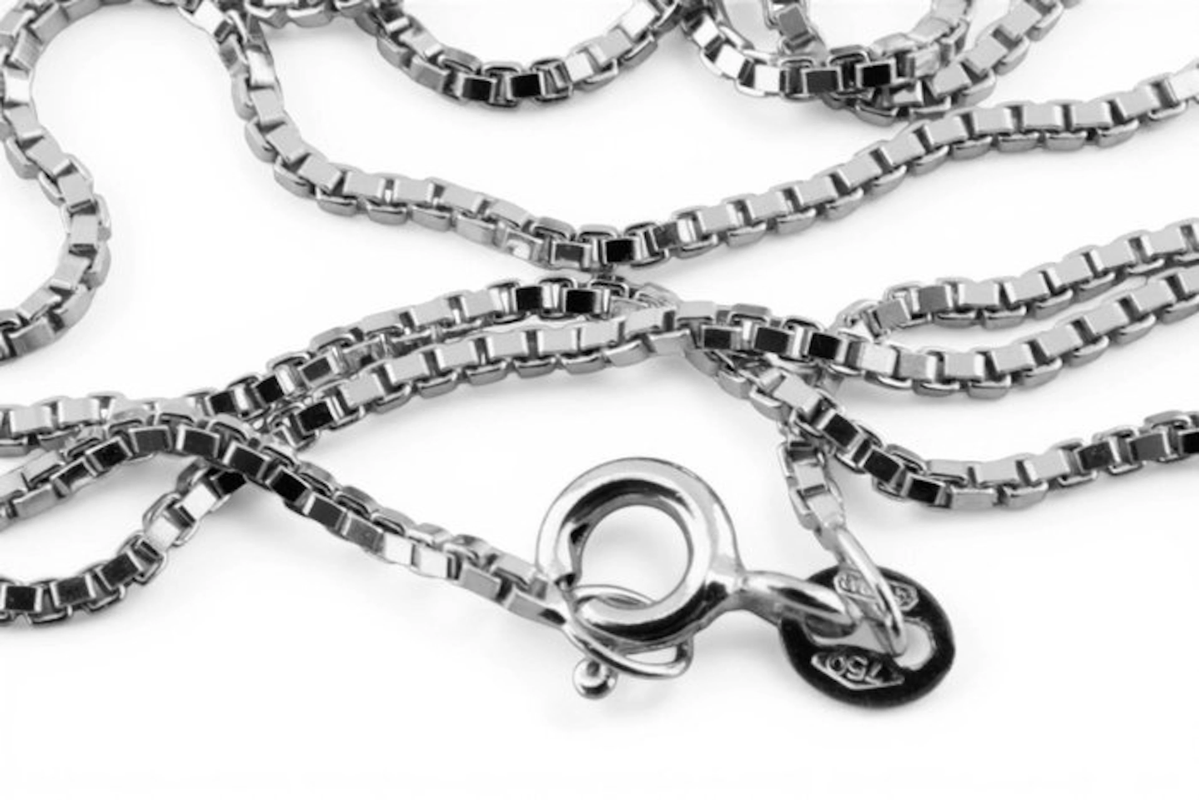 Necklace - 18 kt. White gold