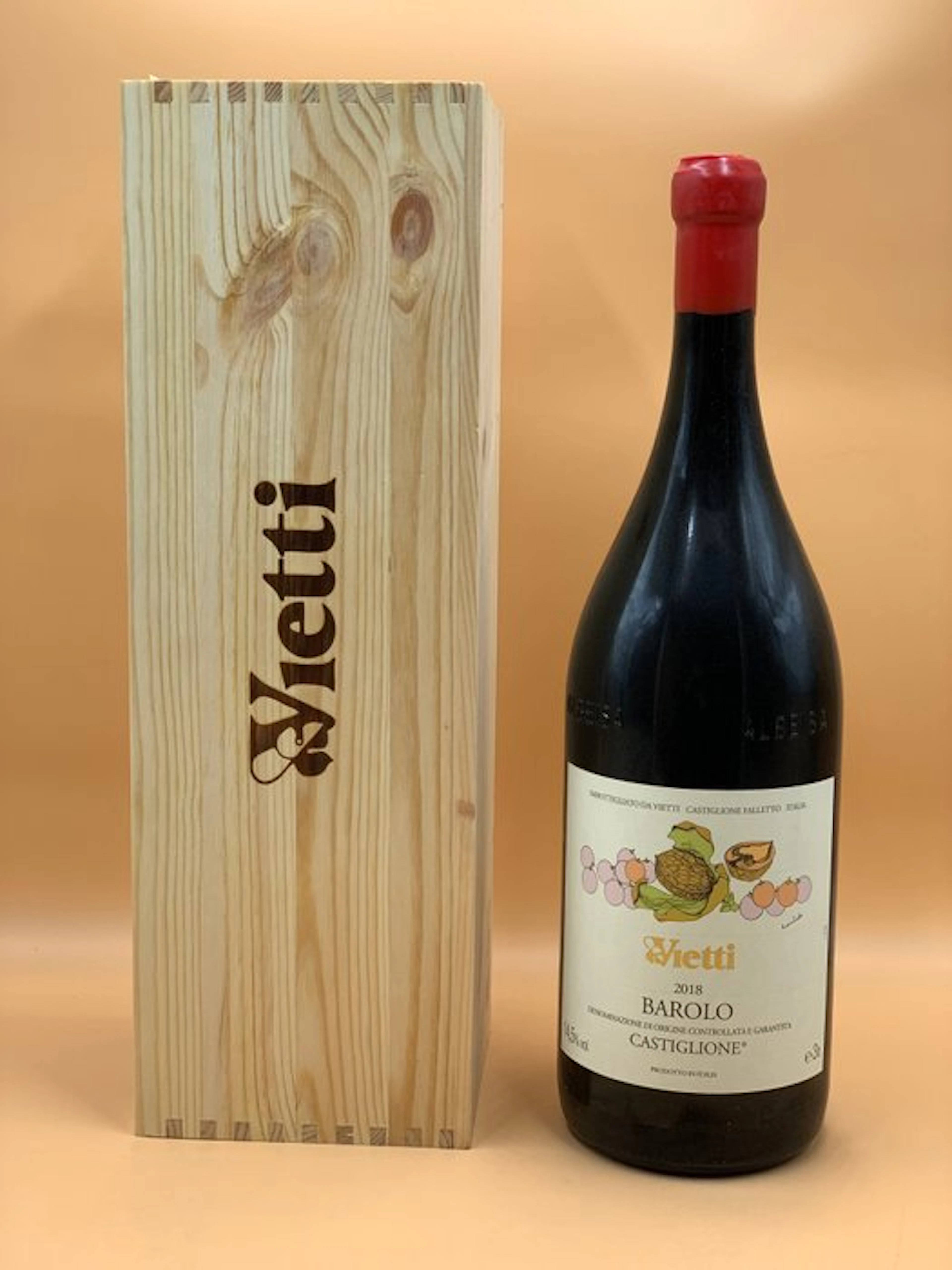 2018 Vietti Castiglione - Barolo - 1 Double Magnum/Jeroboam (3.0L)