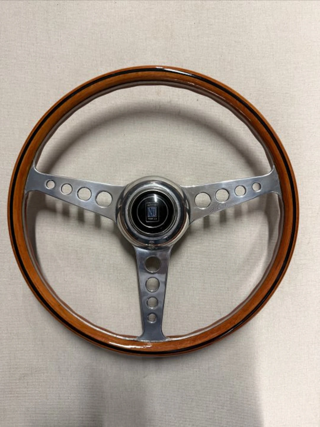 Steering wheel (1) - Nardi - Volante legno originale Nardi