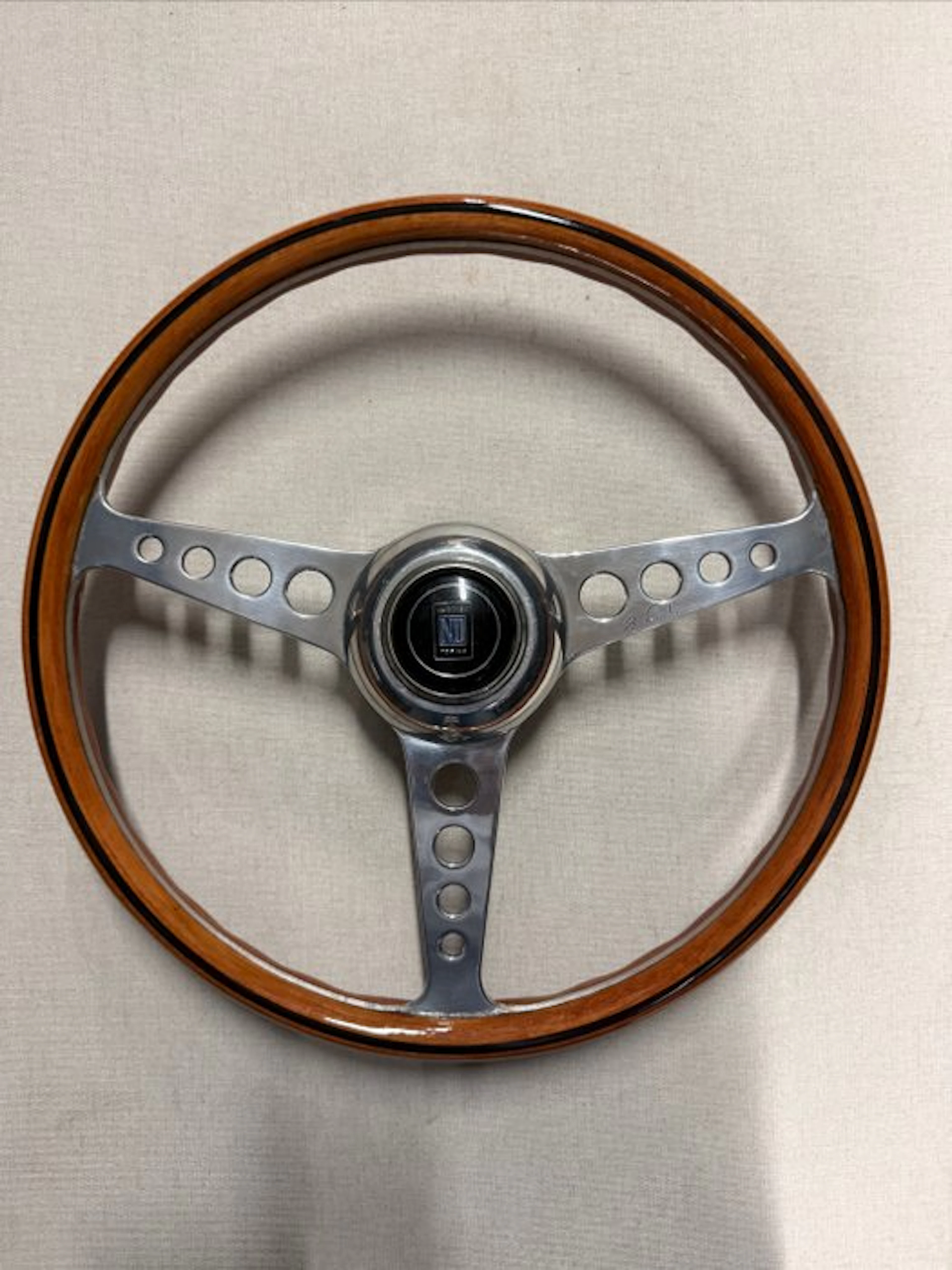 Steering wheel (1) - Nardi - Volante legno originale Nardi