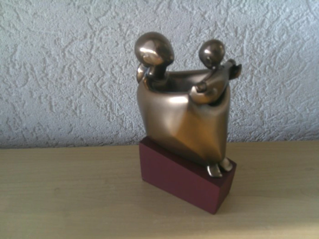 Parastone - Figurine - MOEDER EN KIND EEN INTIEM CONTACT - Polystone