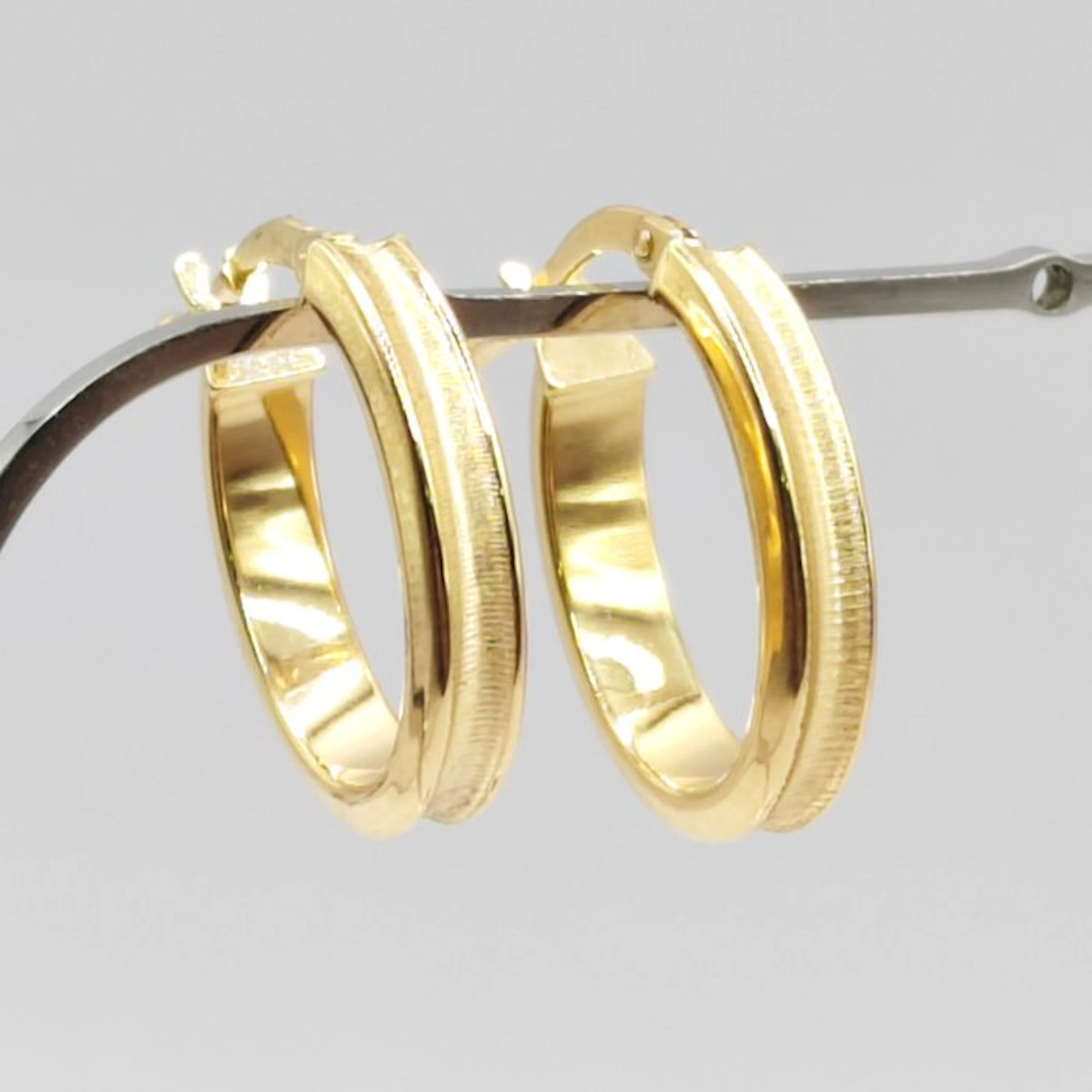 No reserve price - Earrings - 18 kt. Yellow gold