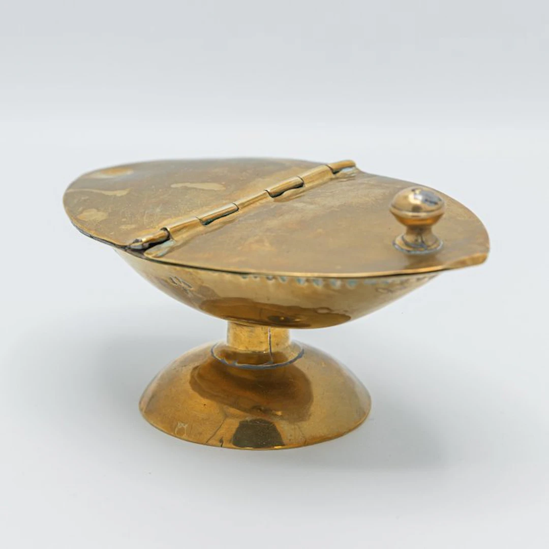 Wierookscheepje, 19th century - Brass - 1850-1900