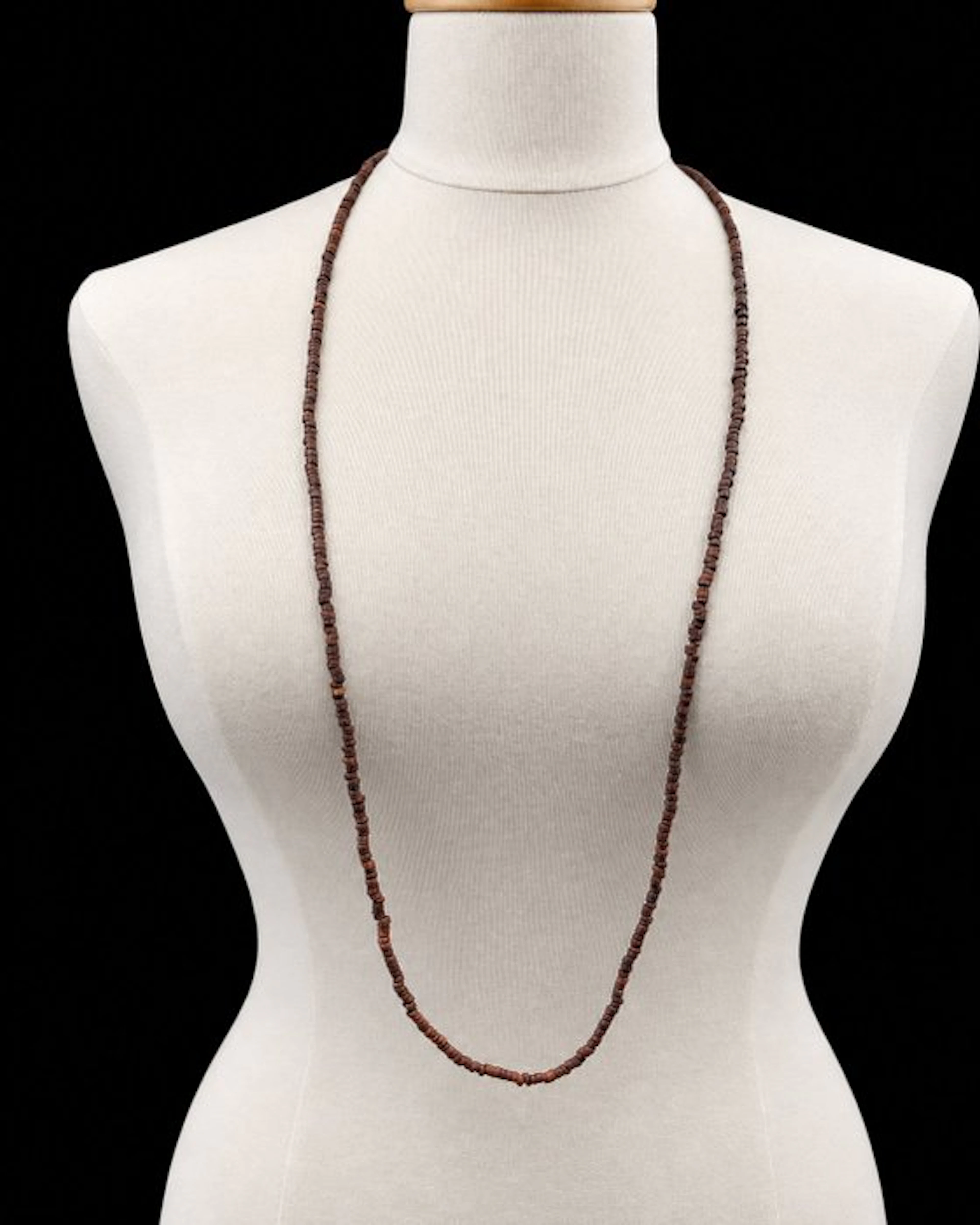 Ancient Egyptian Terracotta beaded necklace - 100 cm (No reserve price)
