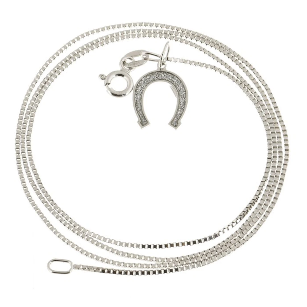 Other brand - Necklace with pendant - 18 kt. White gold