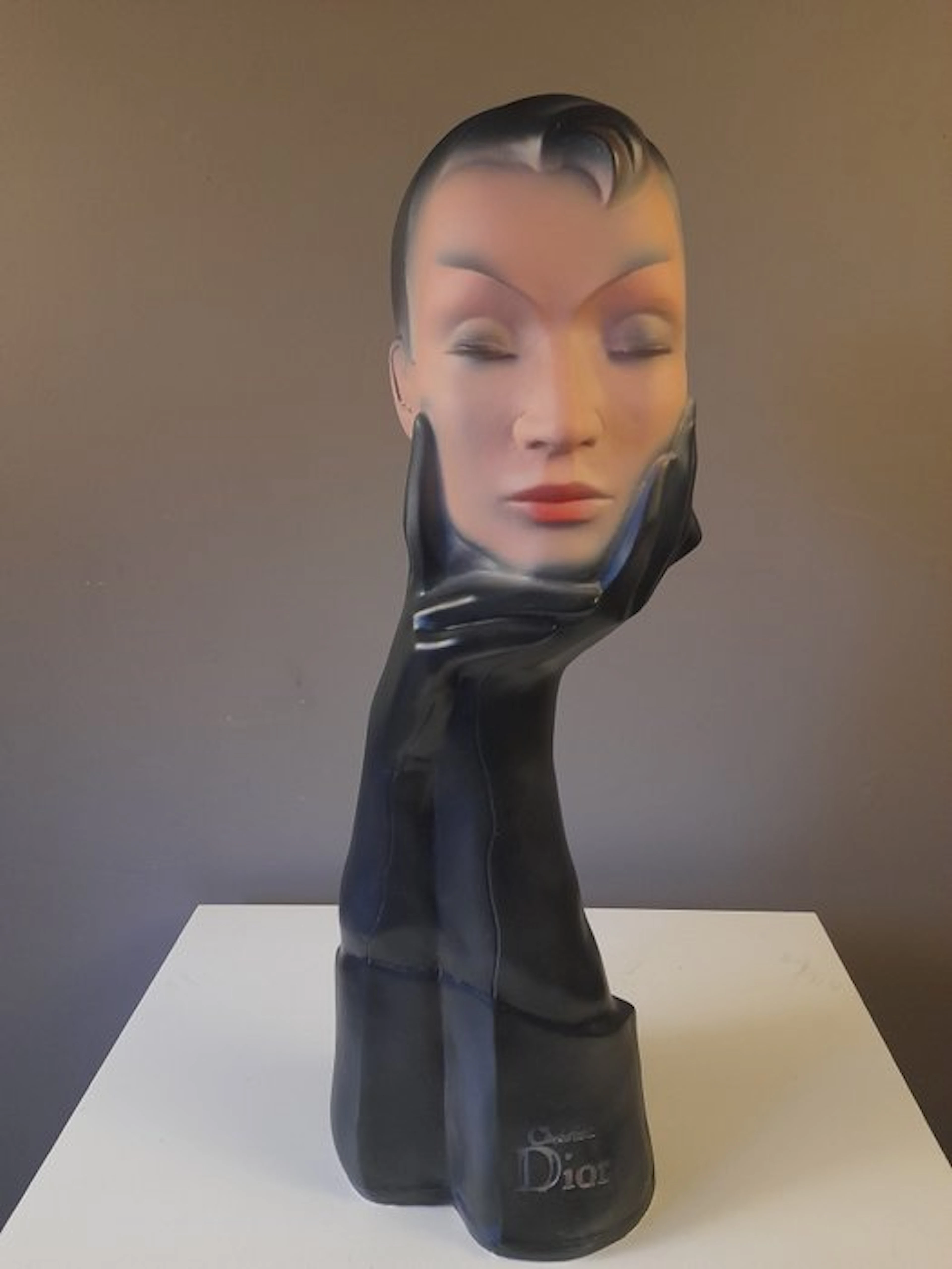 Bust, Dior - 57 cm - Plaster