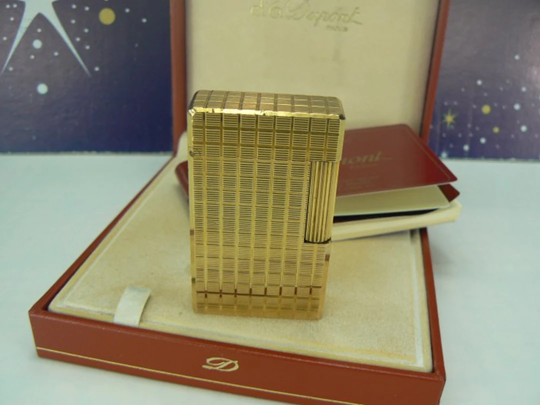 S.T. Dupont - Ligne 1 - Pocket lighter - Gold-plated