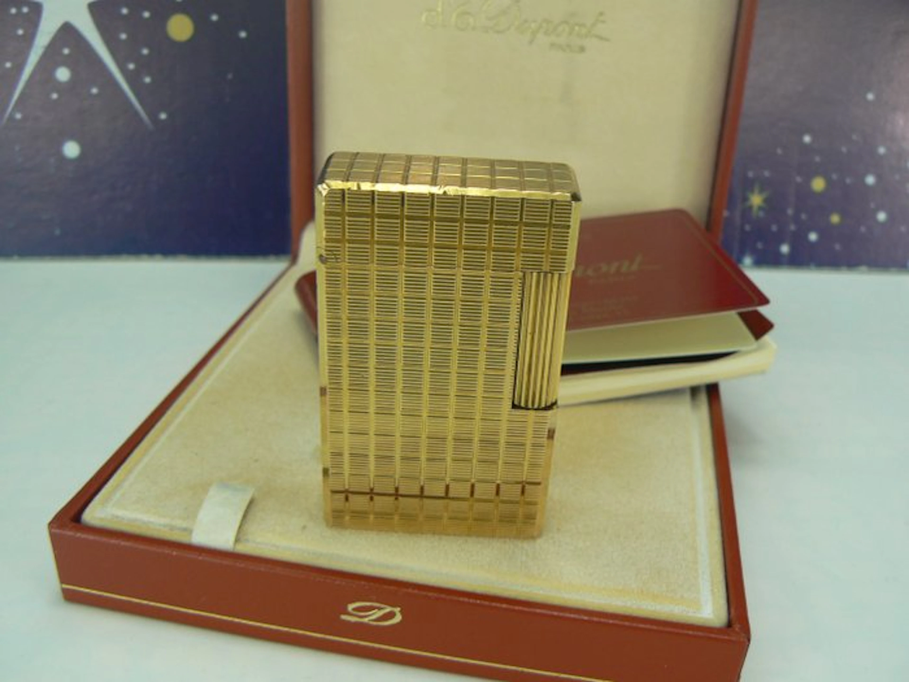 S.T. Dupont - Ligne 1 - Pocket lighter - Gold-plated