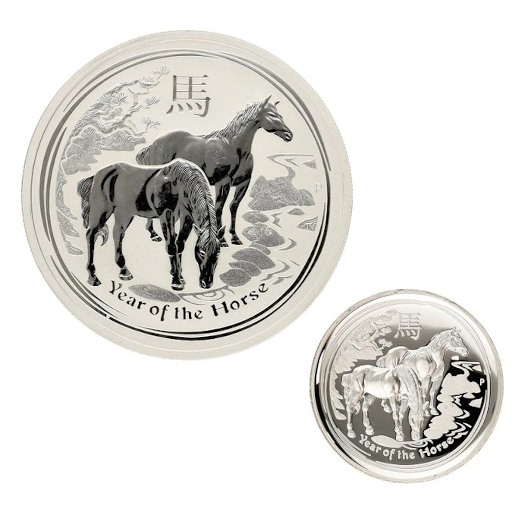 Australia. 2014 - "Year of the Horse" (2 stuks) (No reserve price)